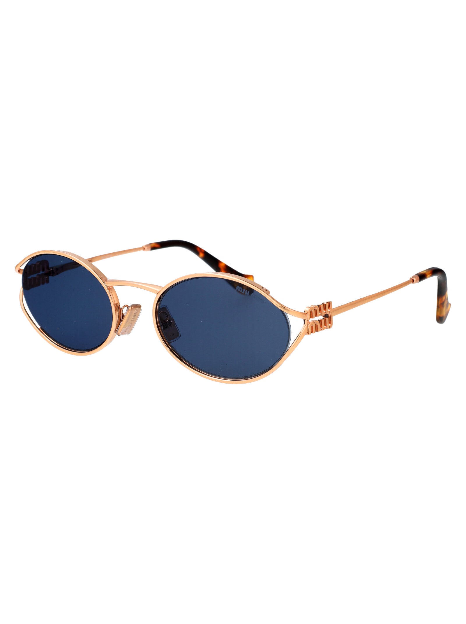 MIU MIU Elegant Metal Mini Sunglasses for Women