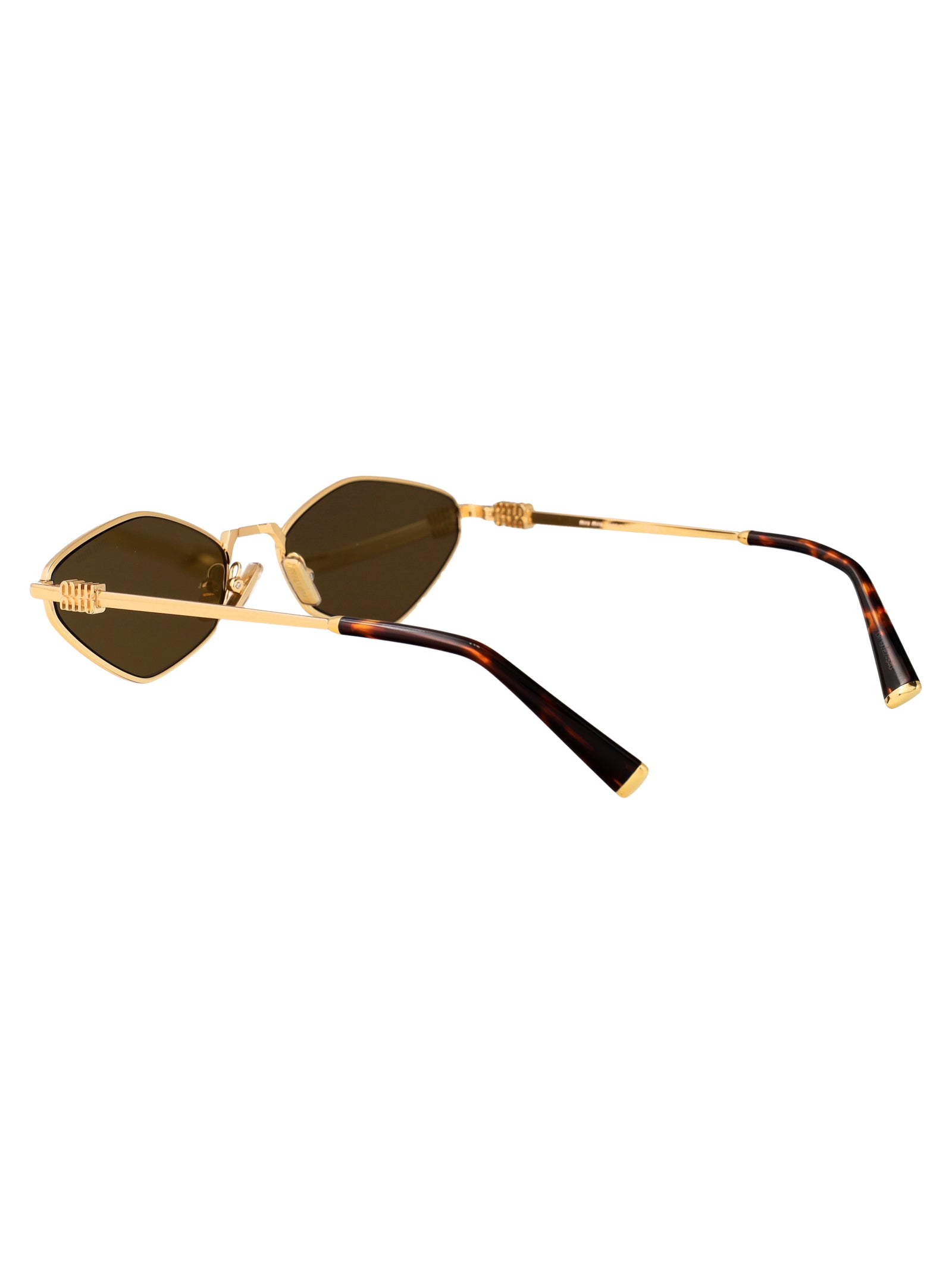MIU MIU Metallic Sunglasses for Women