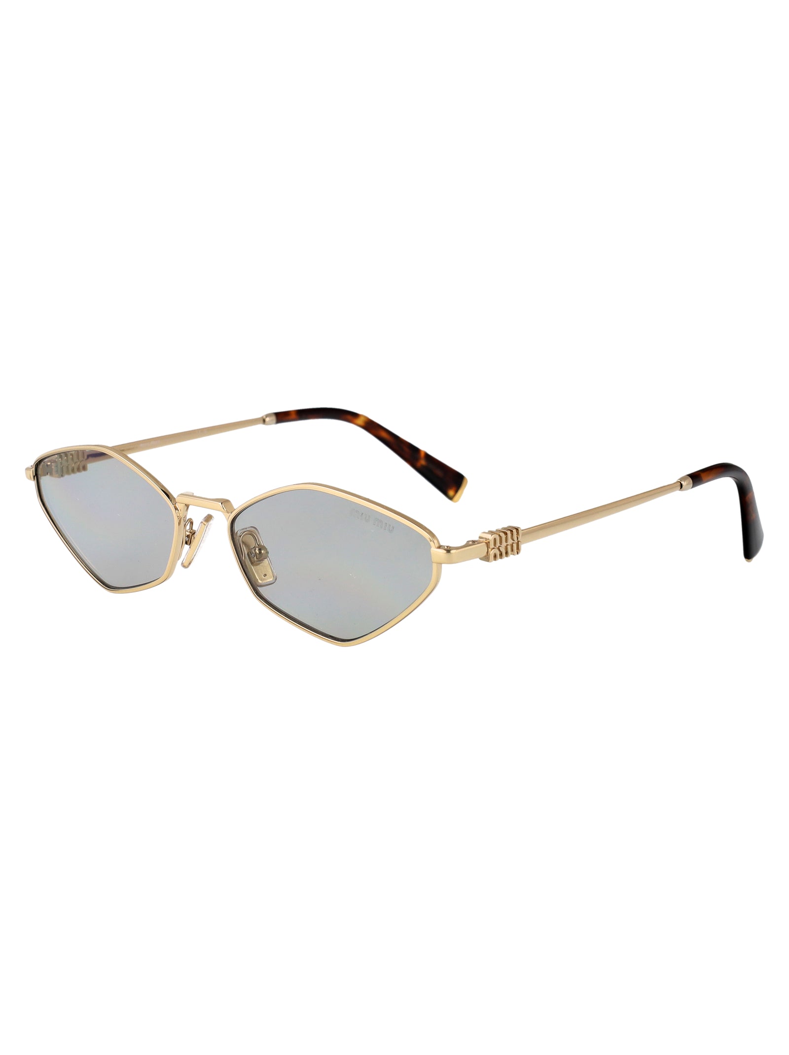 MIU MIU Stylish Metal Sunglasses for Women