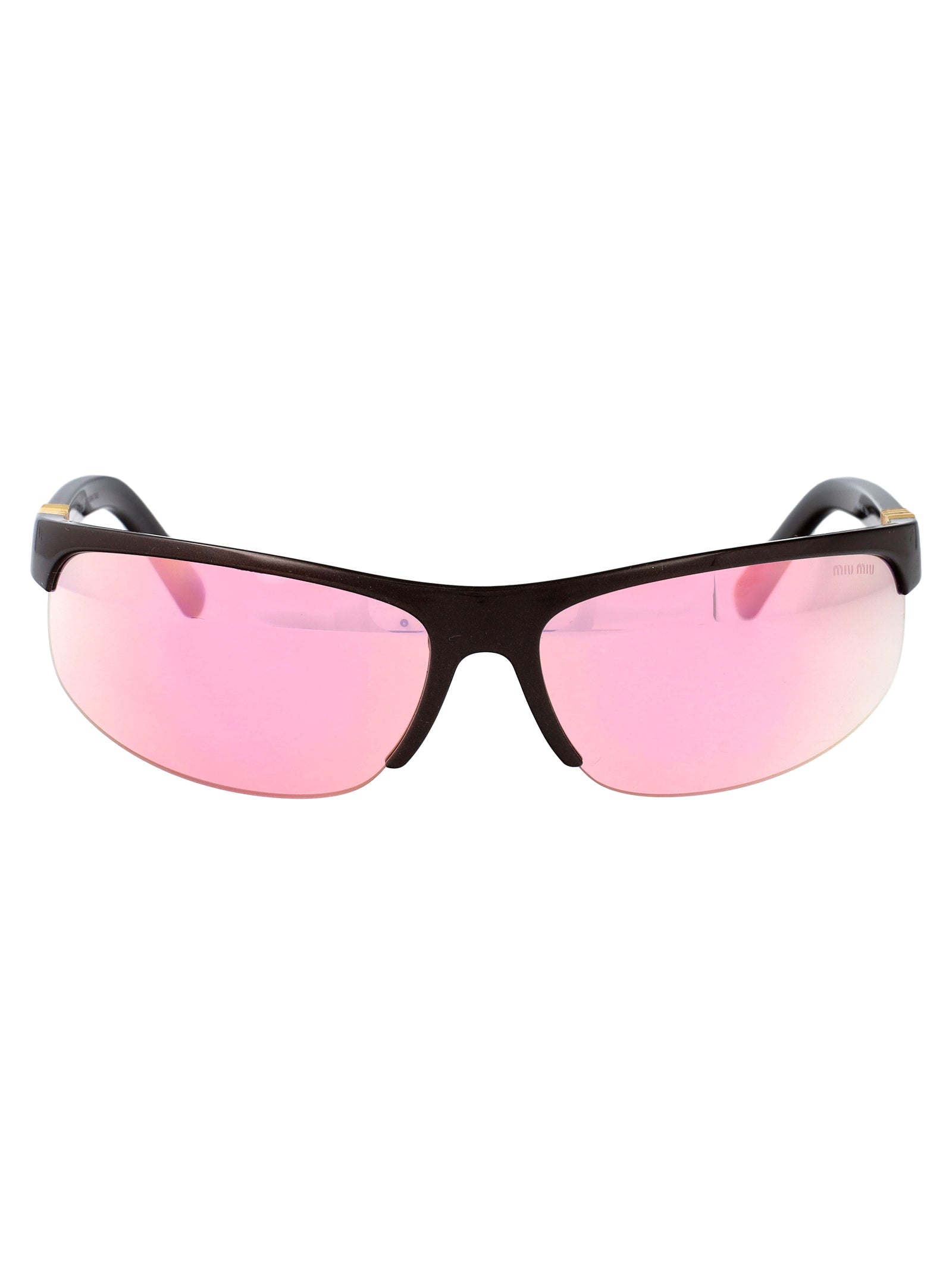 MIU MIU Metallic Acetate Sunglasses for Women