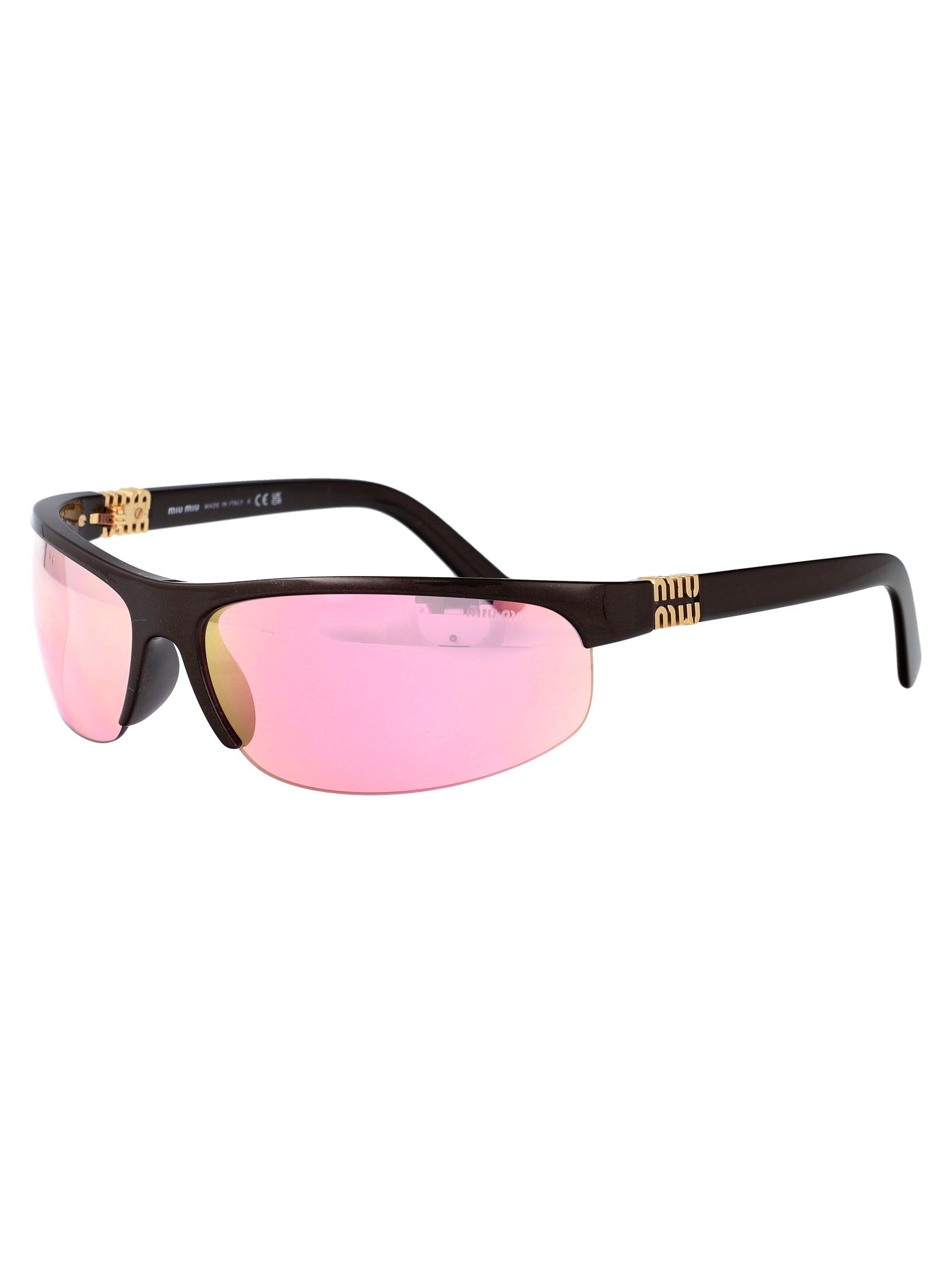 MIU MIU Metallic Acetate Sunglasses for Women