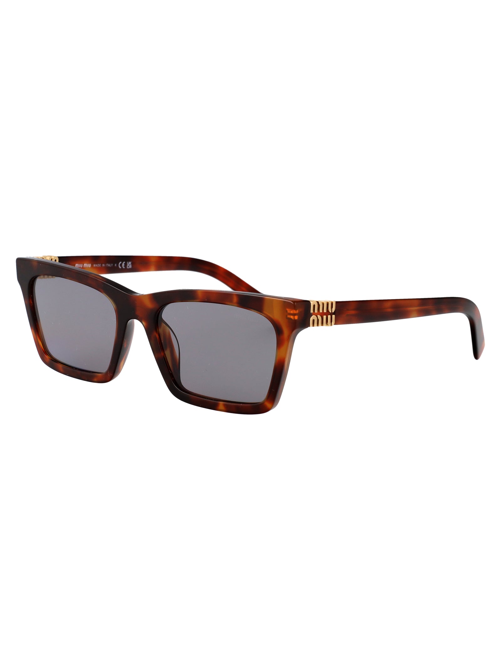 MIU MIU Acetate Retro Sunglasses for Women - SS25 Collection