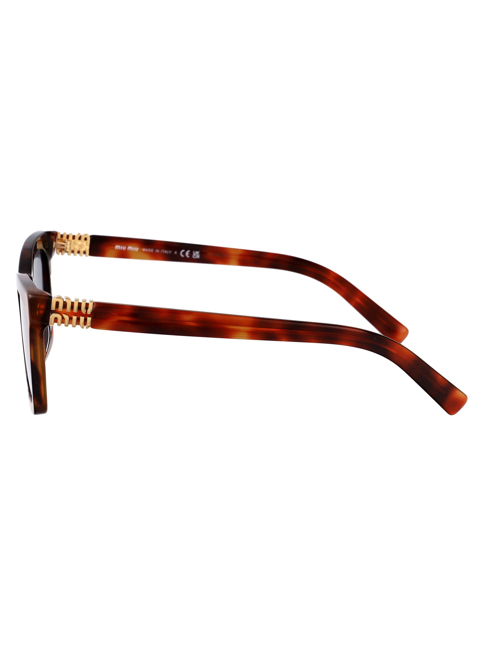MIU MIU Acetate Retro Sunglasses for Women - SS25 Collection