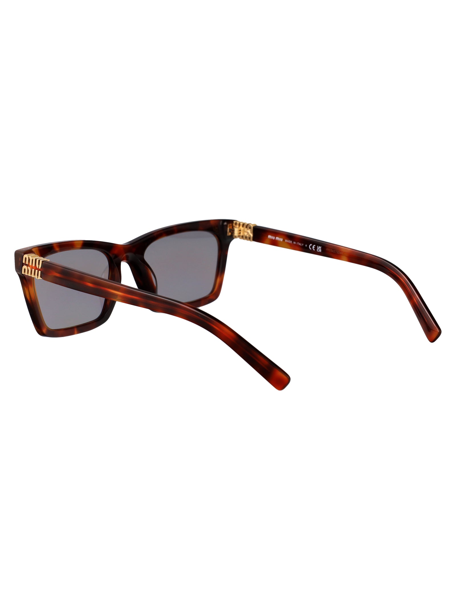 MIU MIU Acetate Retro Sunglasses for Women - SS25 Collection