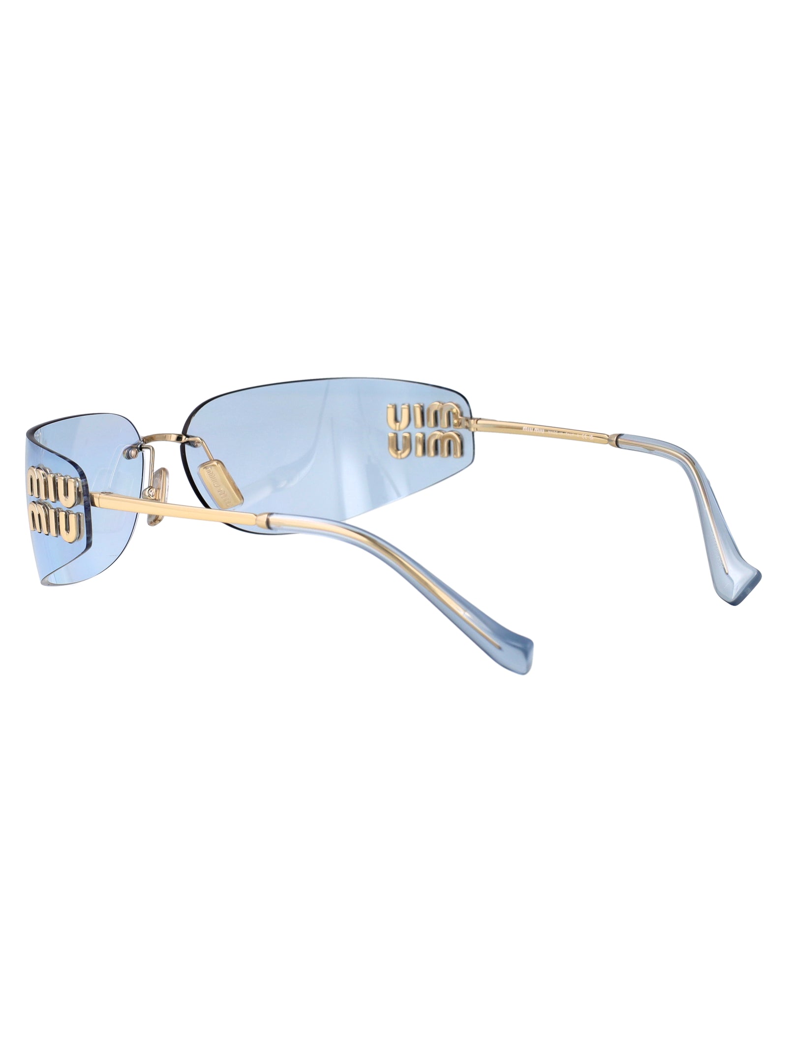 MIU MIU Metal Frame Sunglasses for Women - SS25 Collection