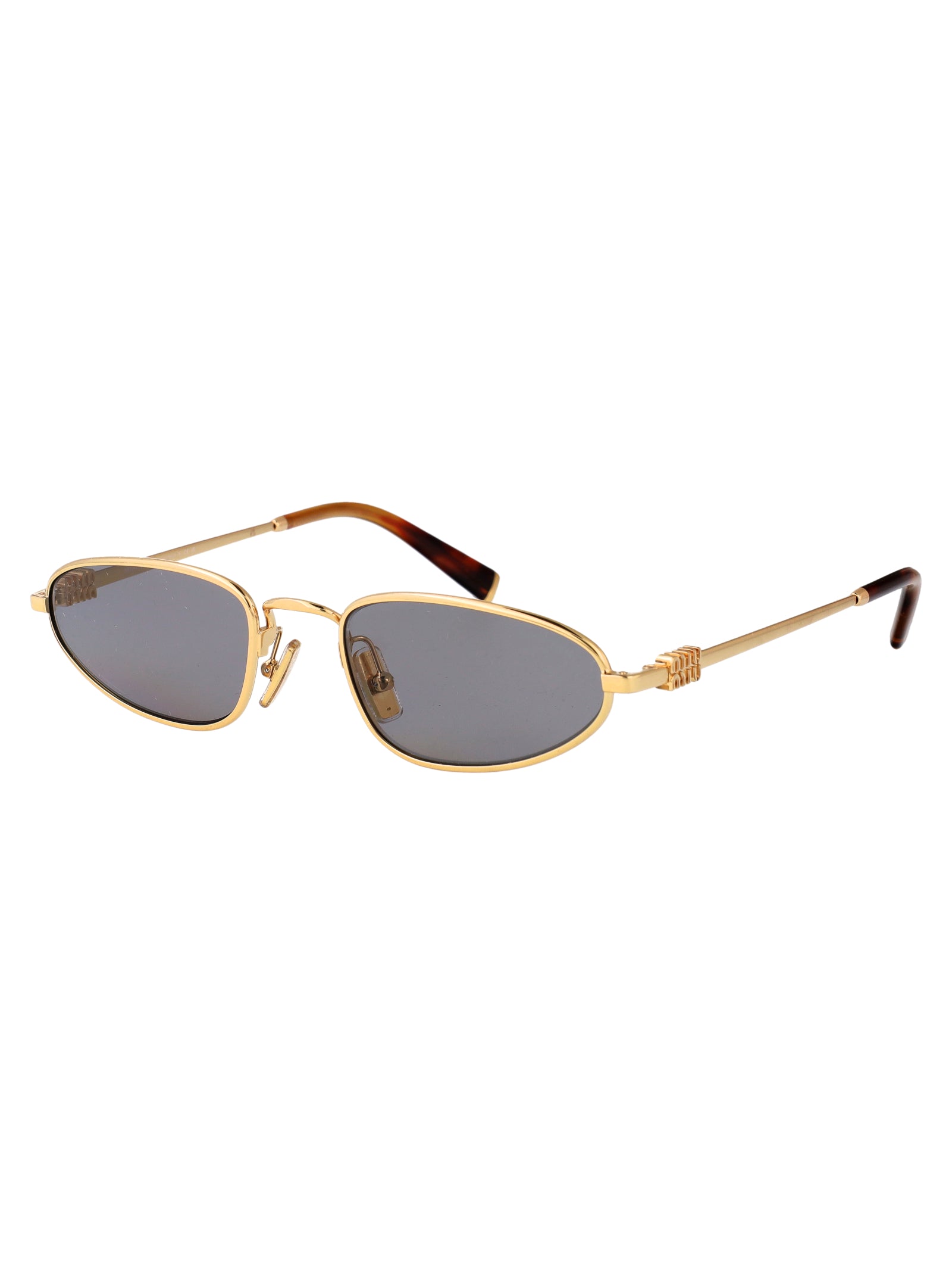 MIU MIU Metal Frame Sunglasses for Women - SS25 Collection