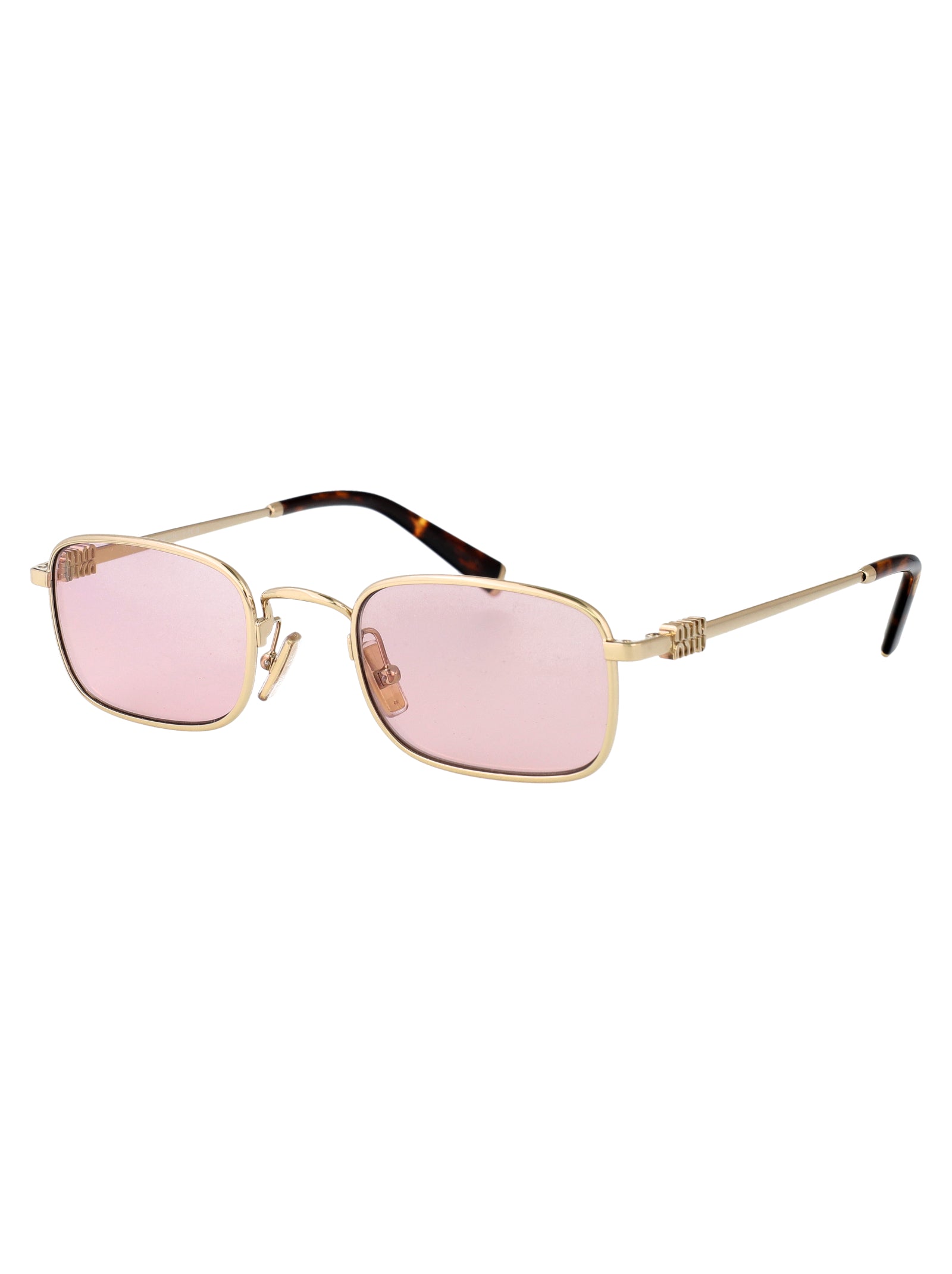 MIU MIU Elegant Metal Sunglasses for Women