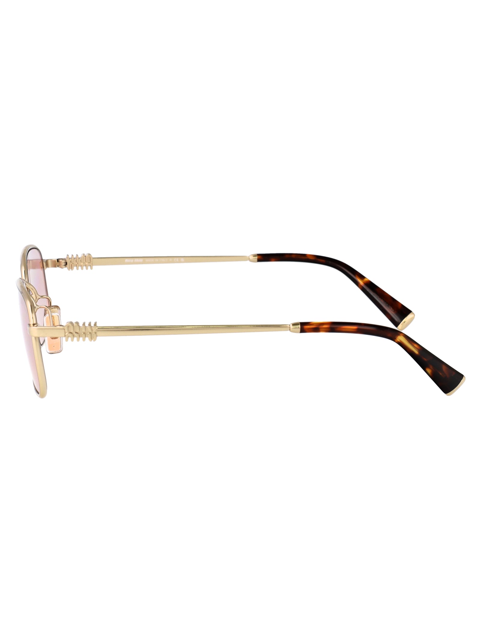 MIU MIU Elegant Metal Sunglasses for Women
