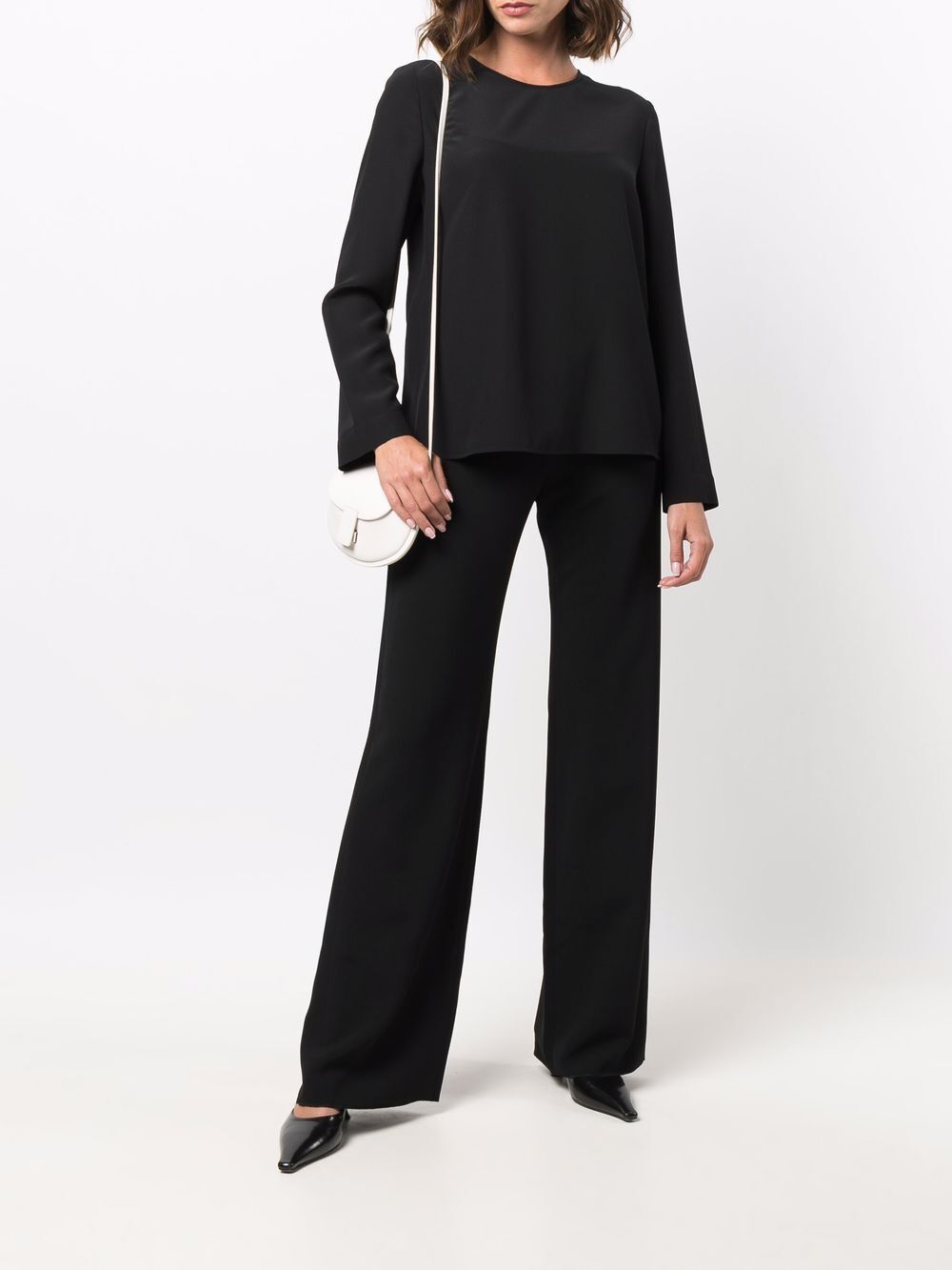 EMPORIO ARMANI Sophisticated Women's Trousers for FW24