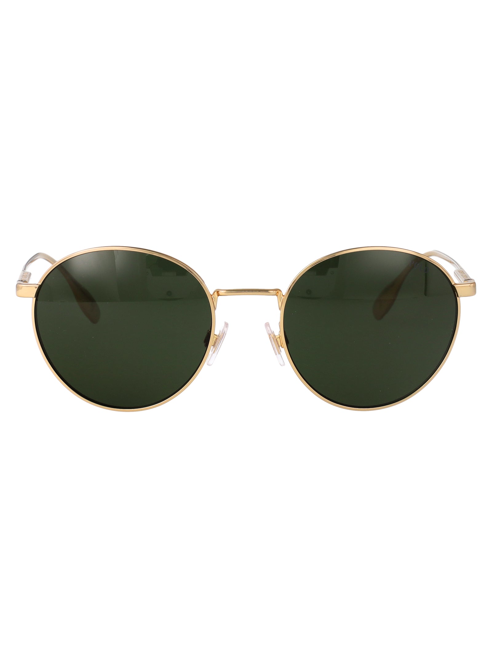 POLO RALPH LAUREN Classic Gold Metal Sunglasses for Men