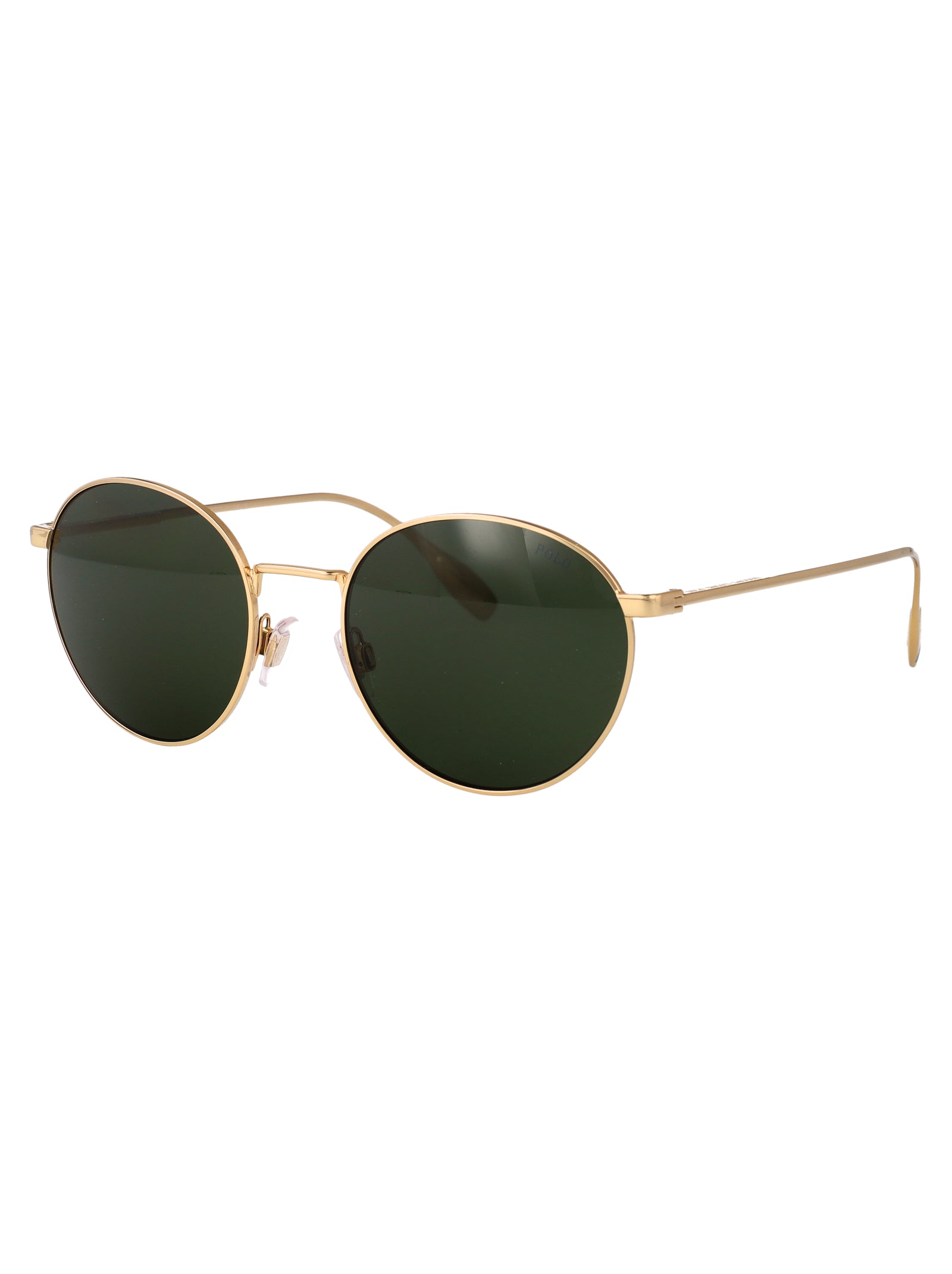 POLO RALPH LAUREN Classic Gold Metal Sunglasses for Men