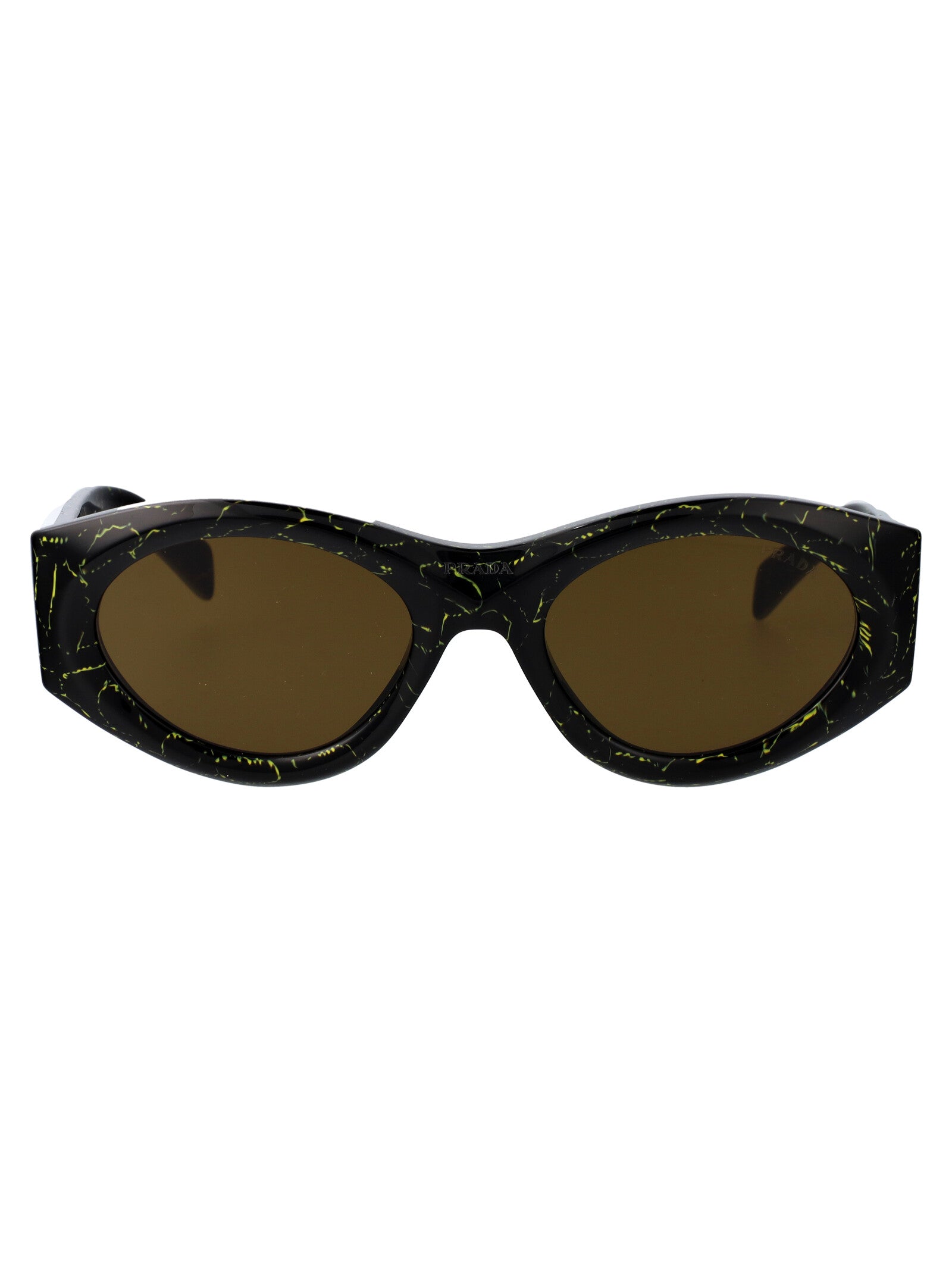 PRADA Marble Effect Acetate Sunglasses for Women