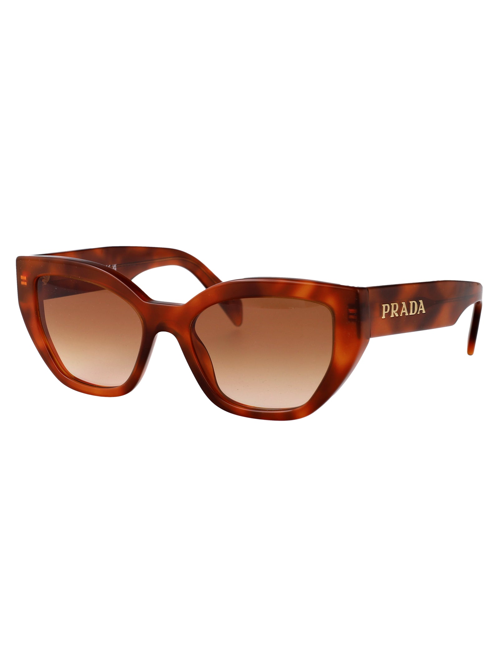PRADA Tartarugato Acetate Sunglasses for Women - SS25