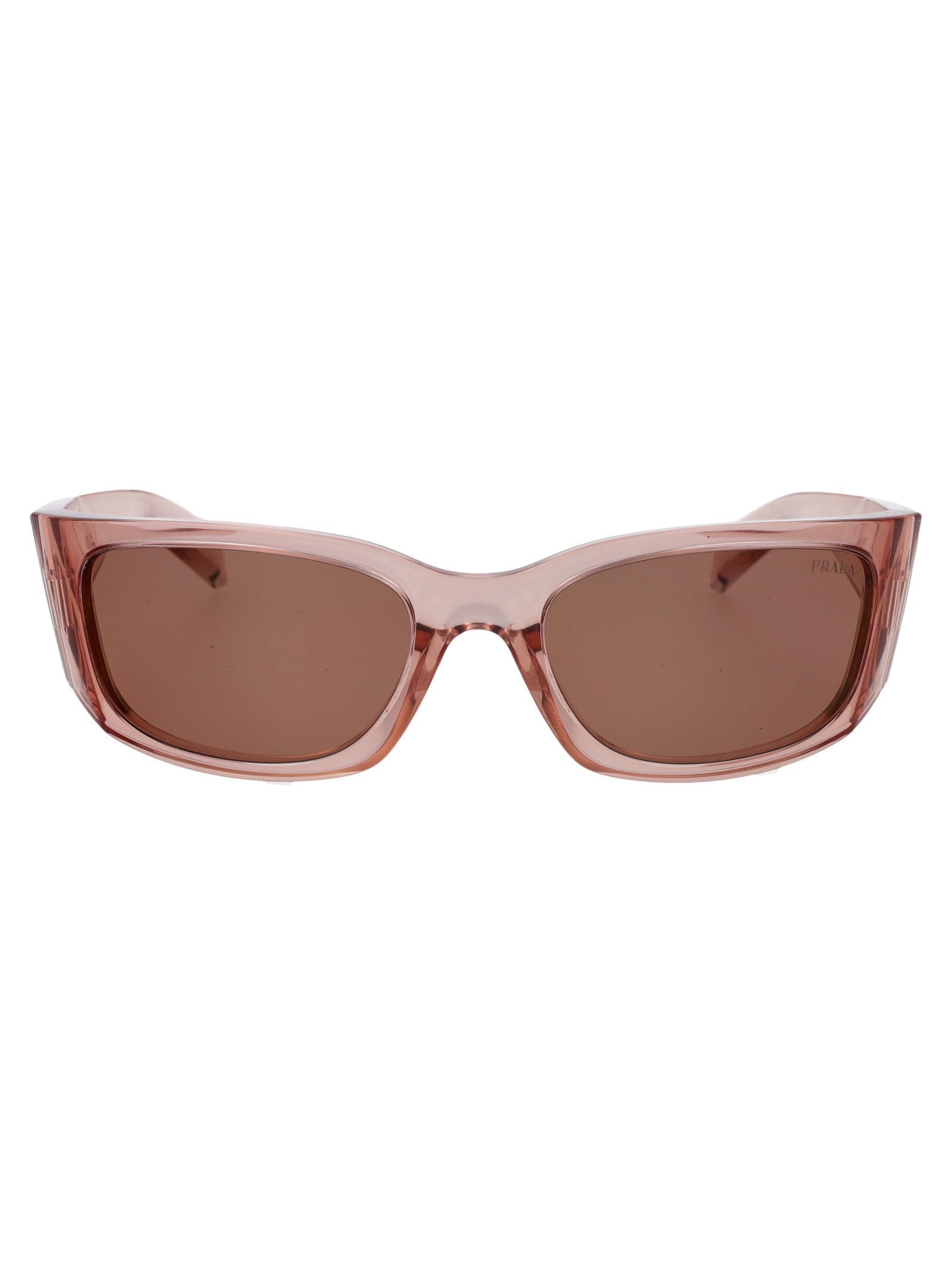 PRADA Acetate Transparent Sunglasses for Women