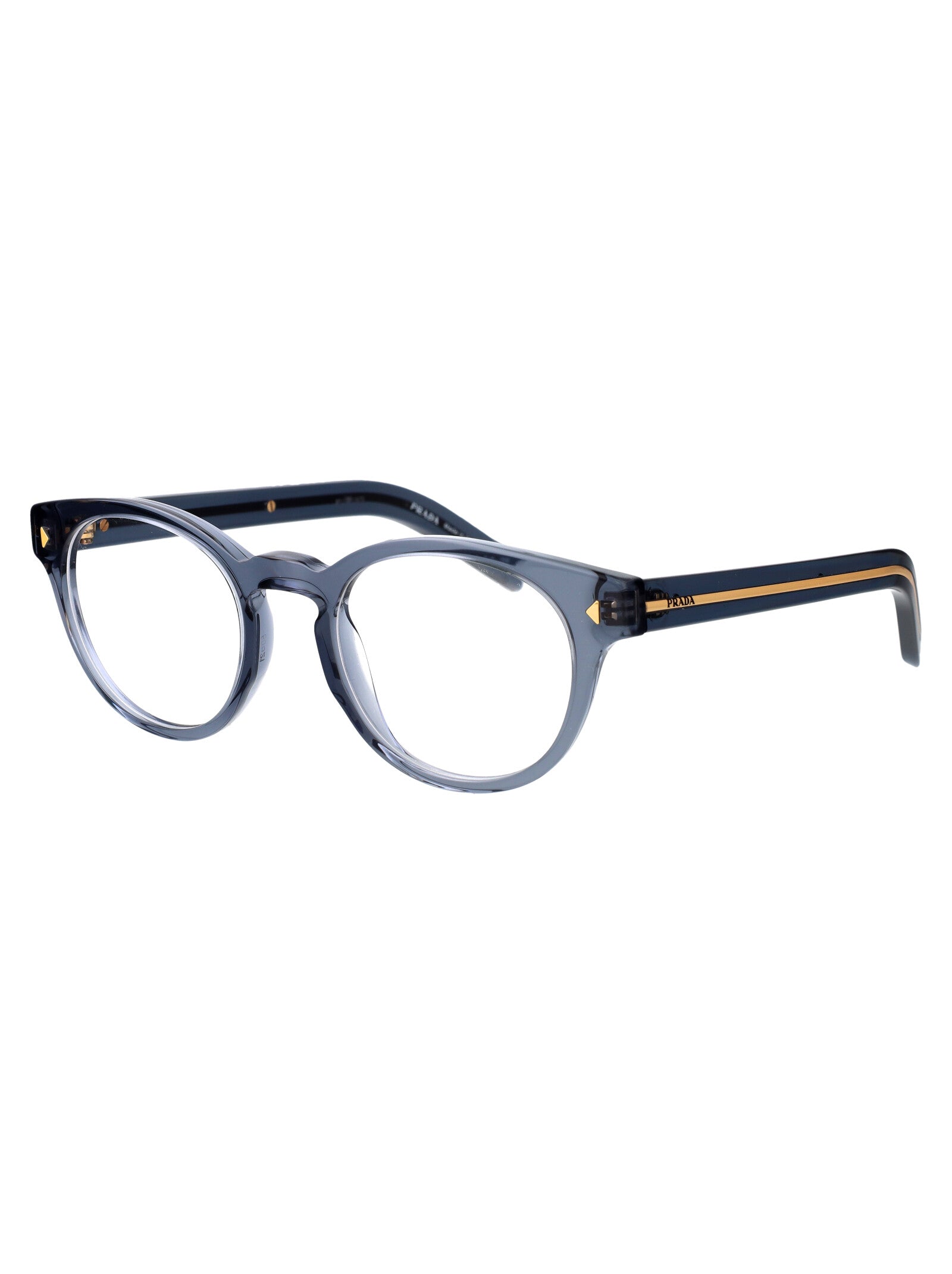 PRADA Transparent Ocean Acetate Optical Glasses for Women