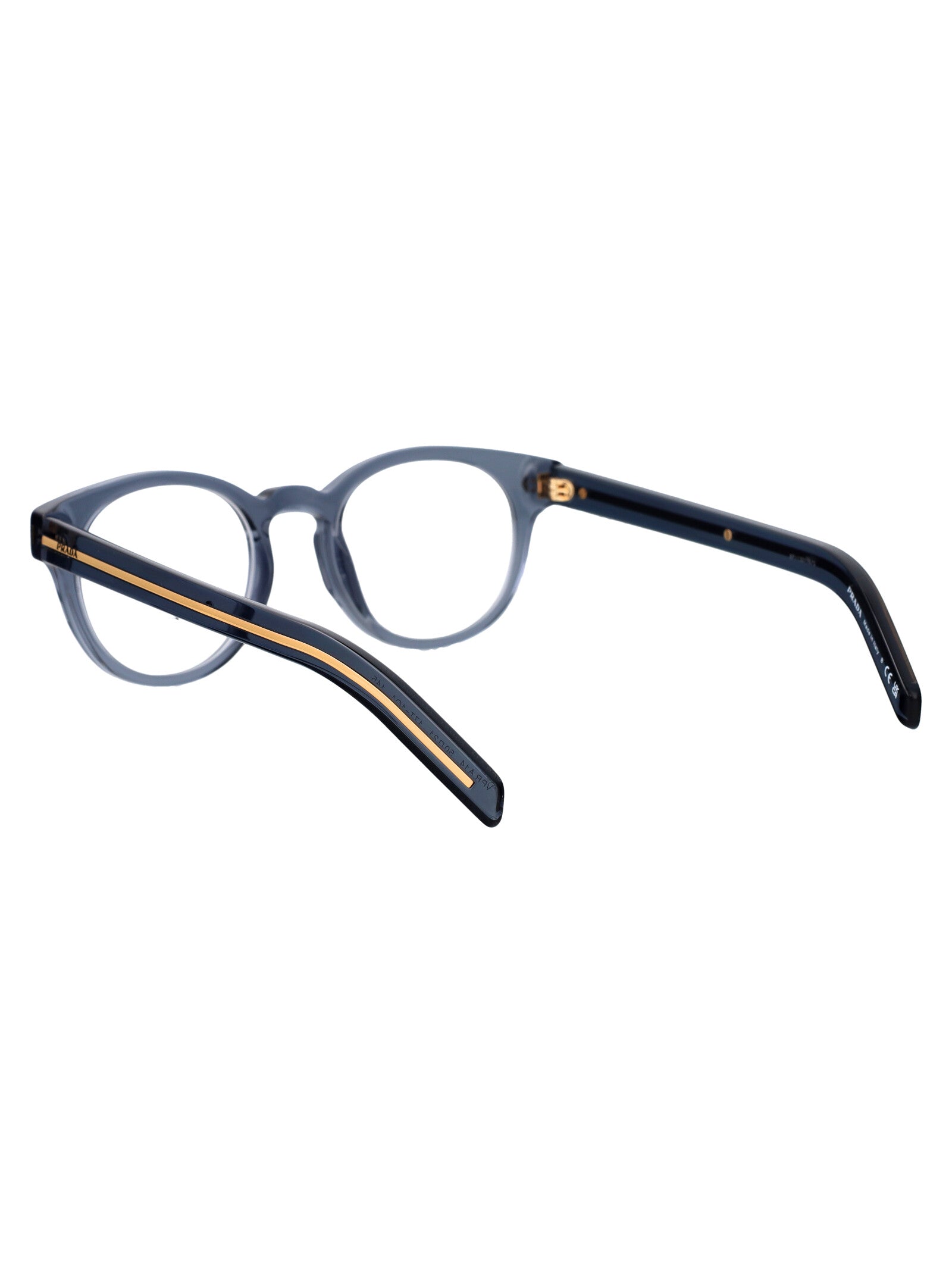 PRADA Transparent Ocean Acetate Optical Glasses for Women