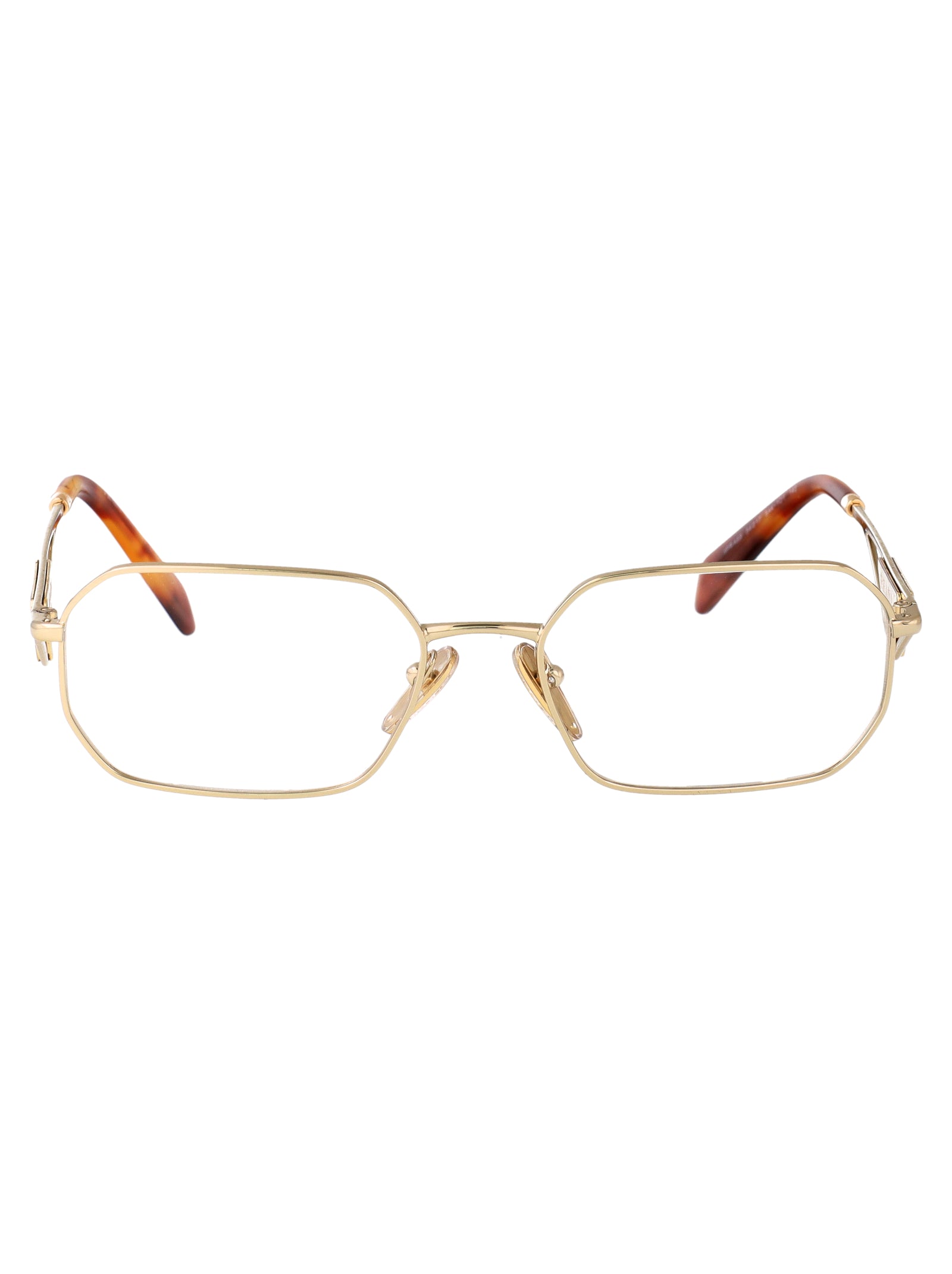 PRADA Stylish Steel Optical Glasses for Women