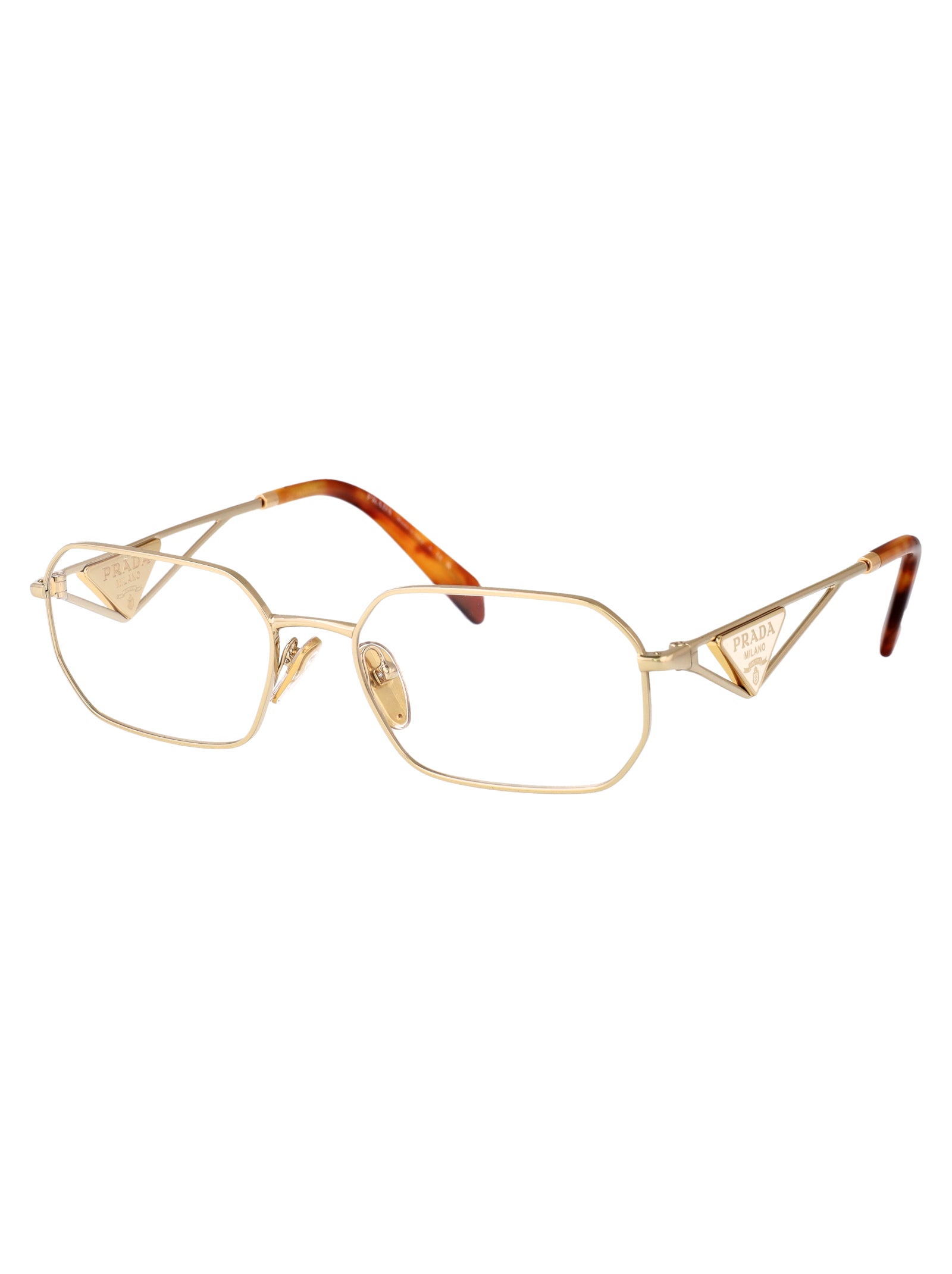 PRADA Stylish Steel Optical Glasses for Women