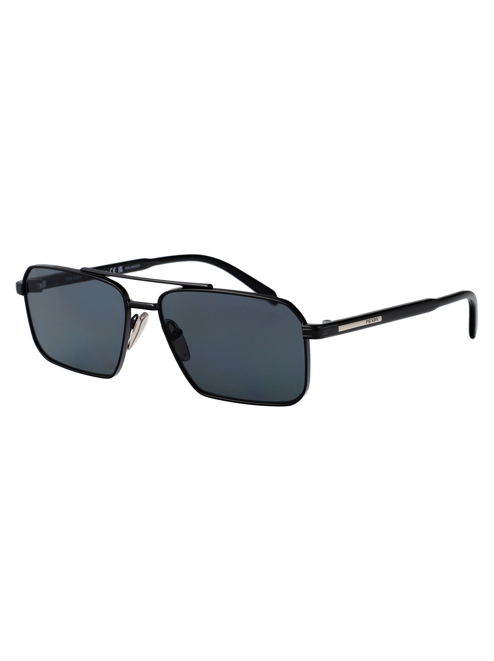 PRADA Steel Framed Sunglasses for Men 0PR A57S