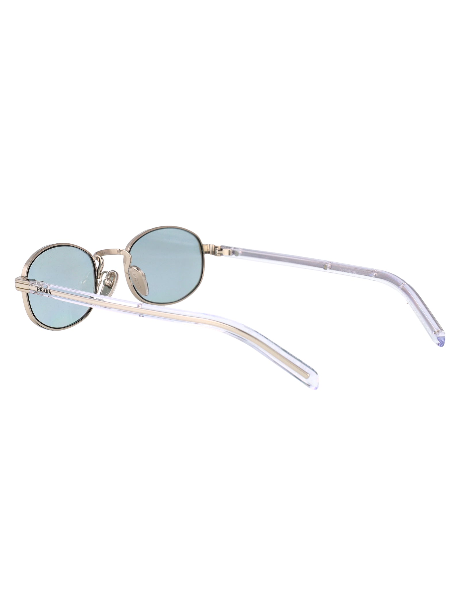 PRADA Elegant Steel Sunglasses for Women