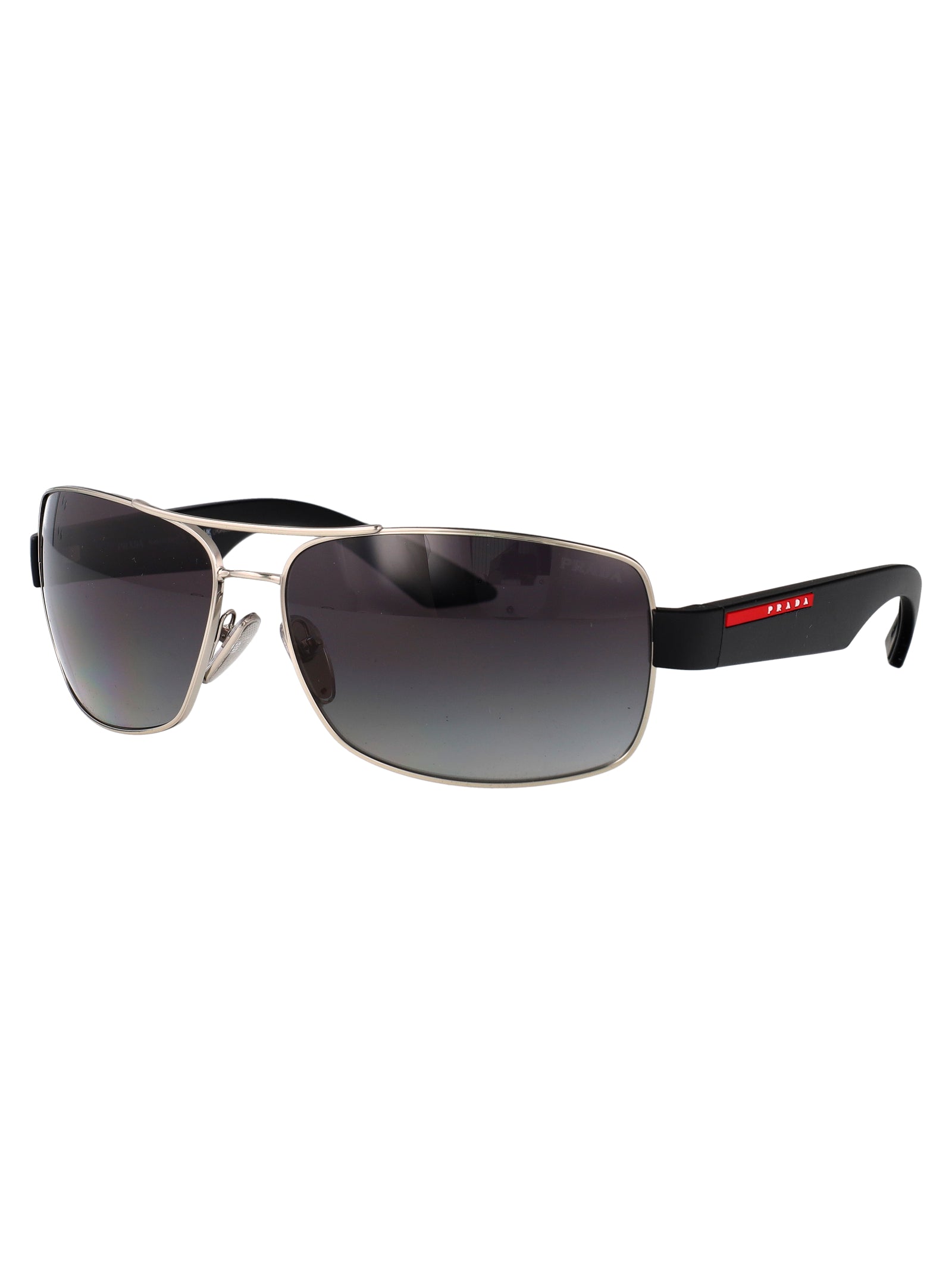 PRADA LINEA ROSSA Metal Sunglasses for Men - SS25 Collection