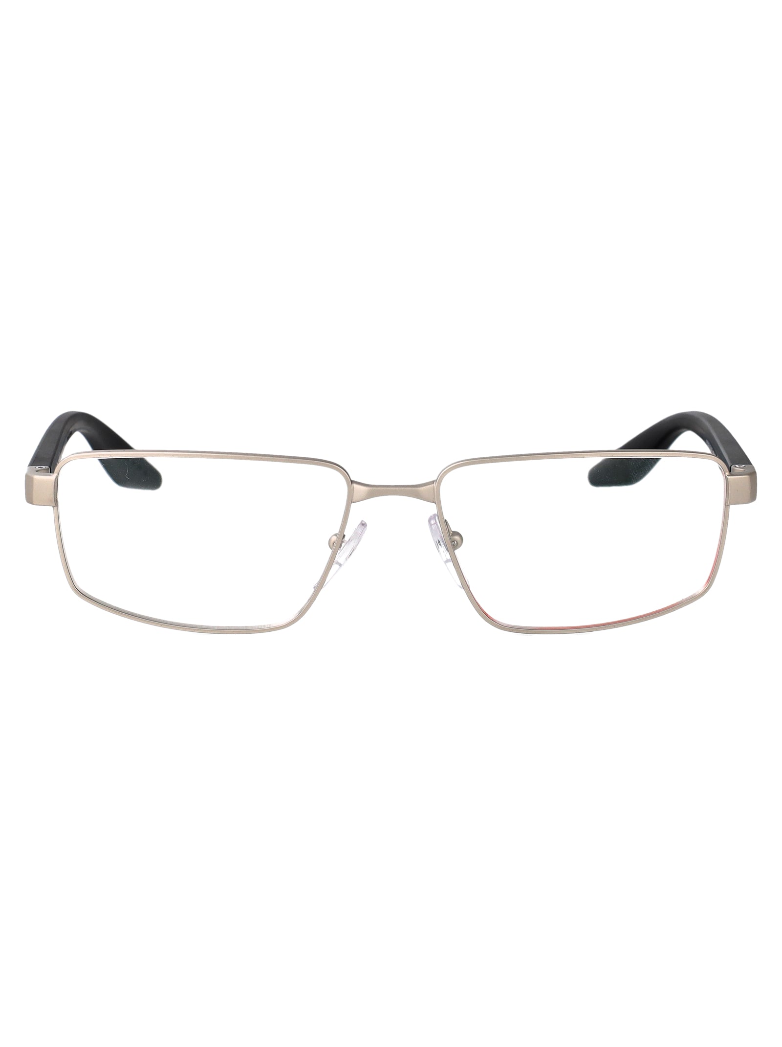 PRADA LINEA ROSSA Matte Champagne Metal Optical Glasses 52RV