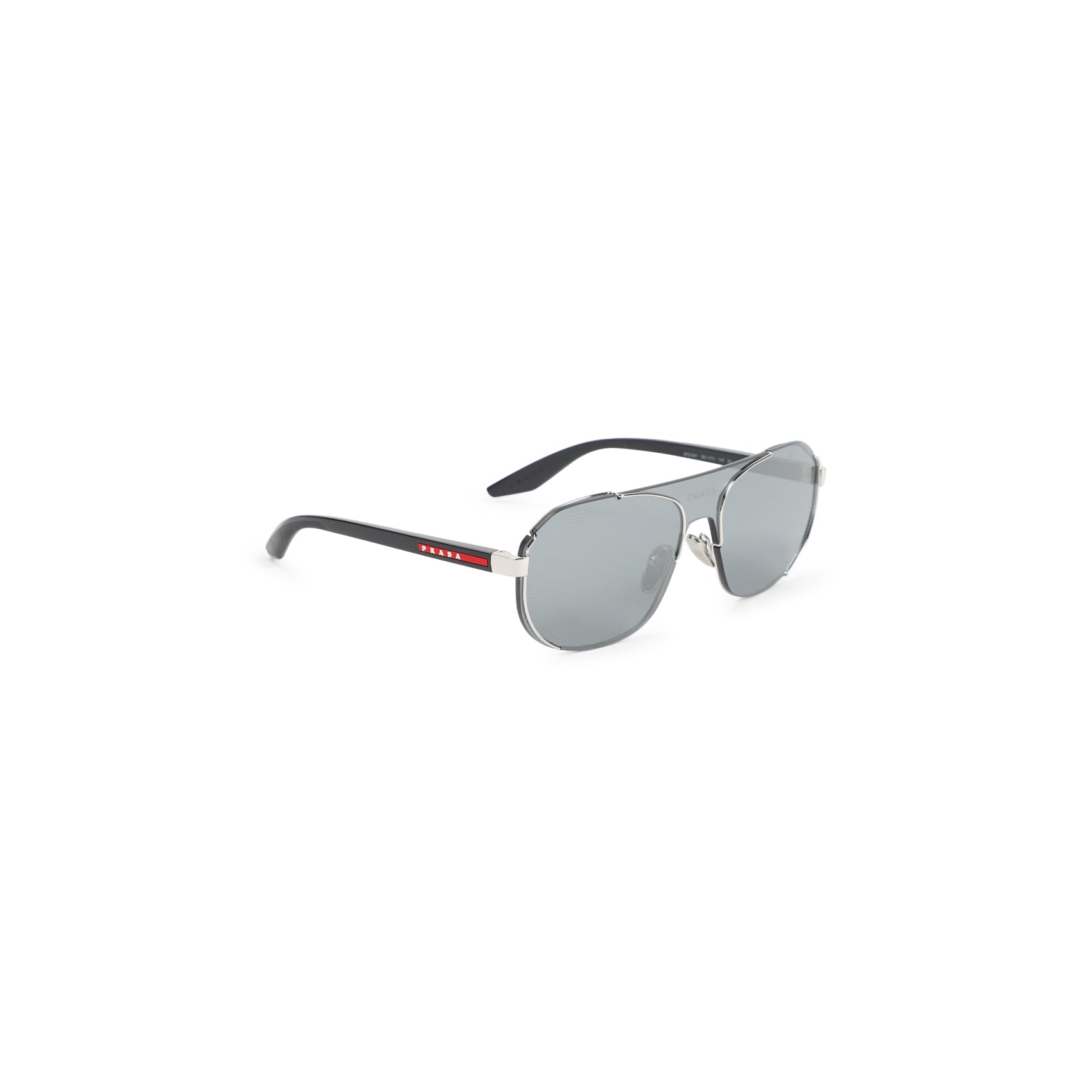 PRADA LINEA ROSSA Sleek Unisex Acetate/Metal Sunglasses
