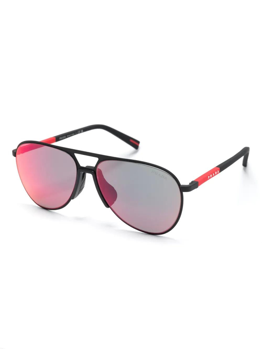 PRADA LINEA ROSSA Metal Sunglasses for Men - SS25 Collection