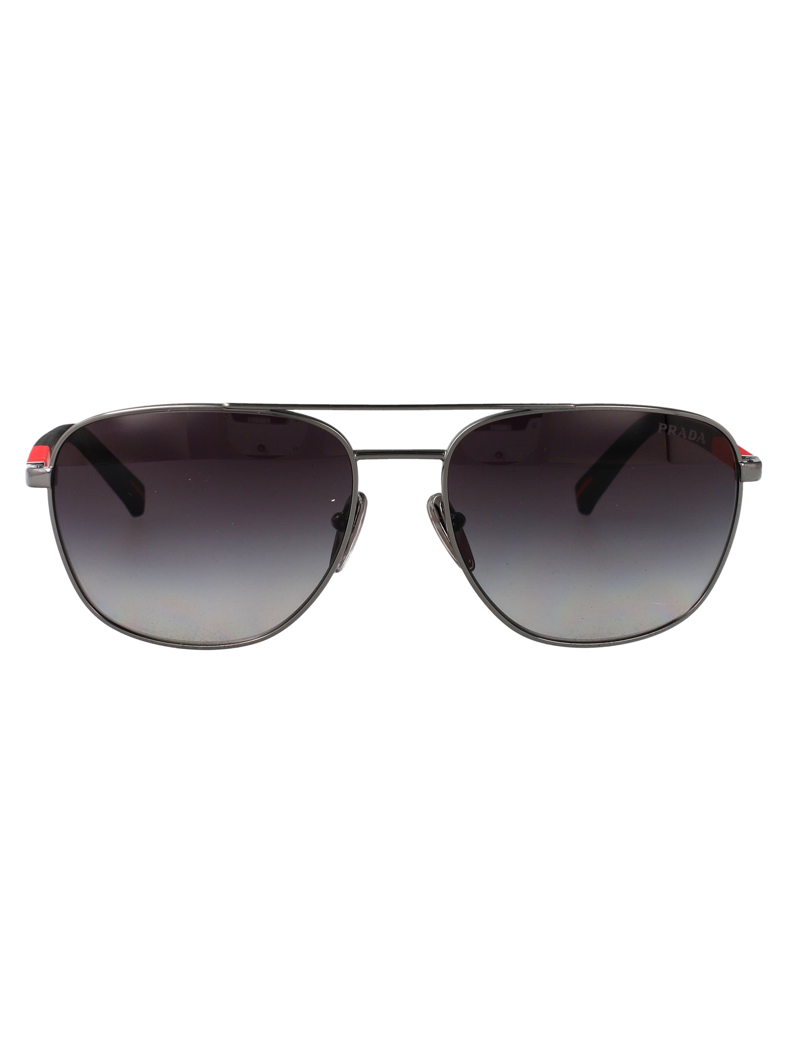 PRADA LINEA ROSSA Men's Steel Sunglasses - Modern Design, SLEEK Style