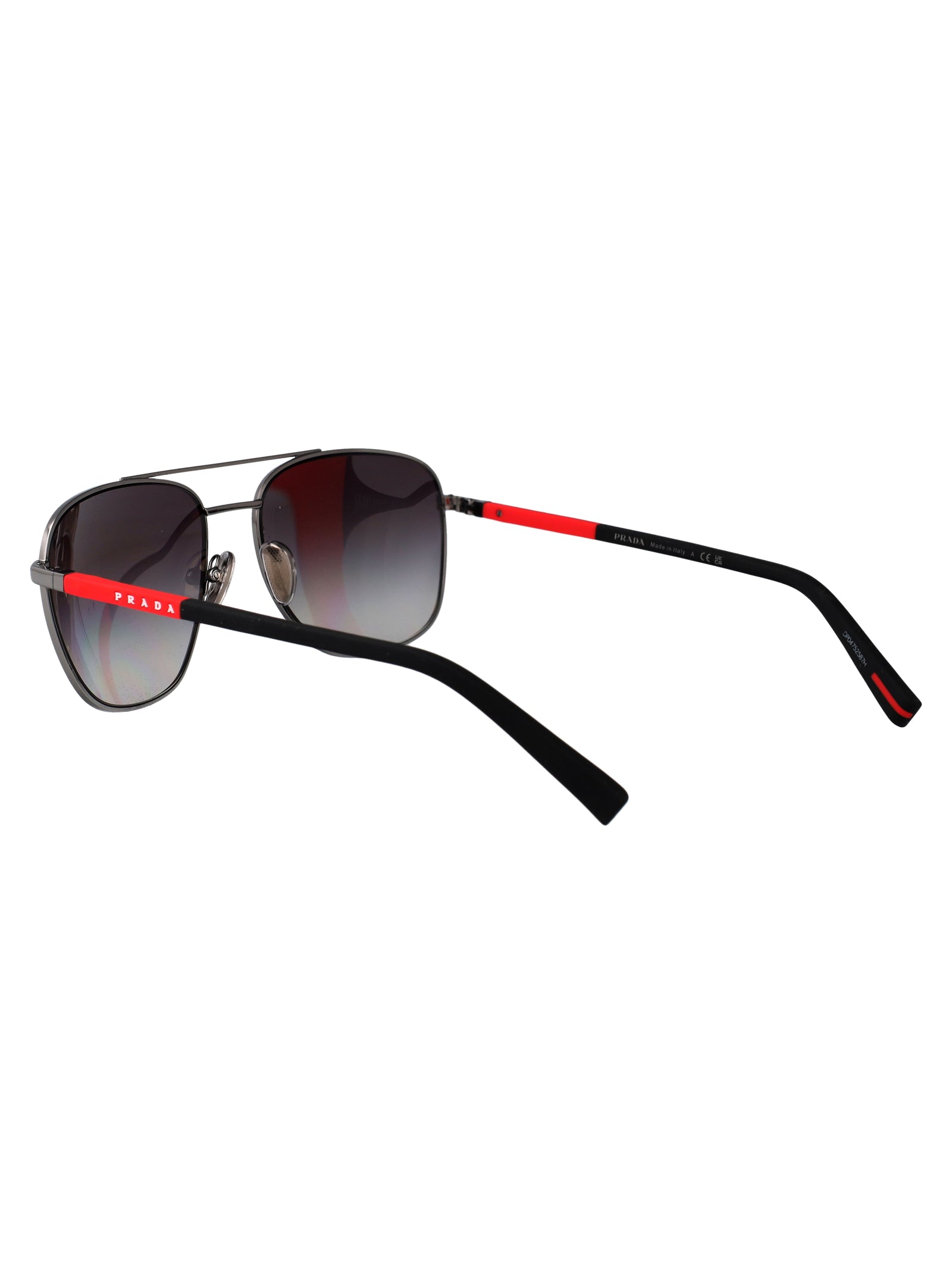 PRADA LINEA ROSSA Men's Steel Sunglasses - Modern Design, SLEEK Style