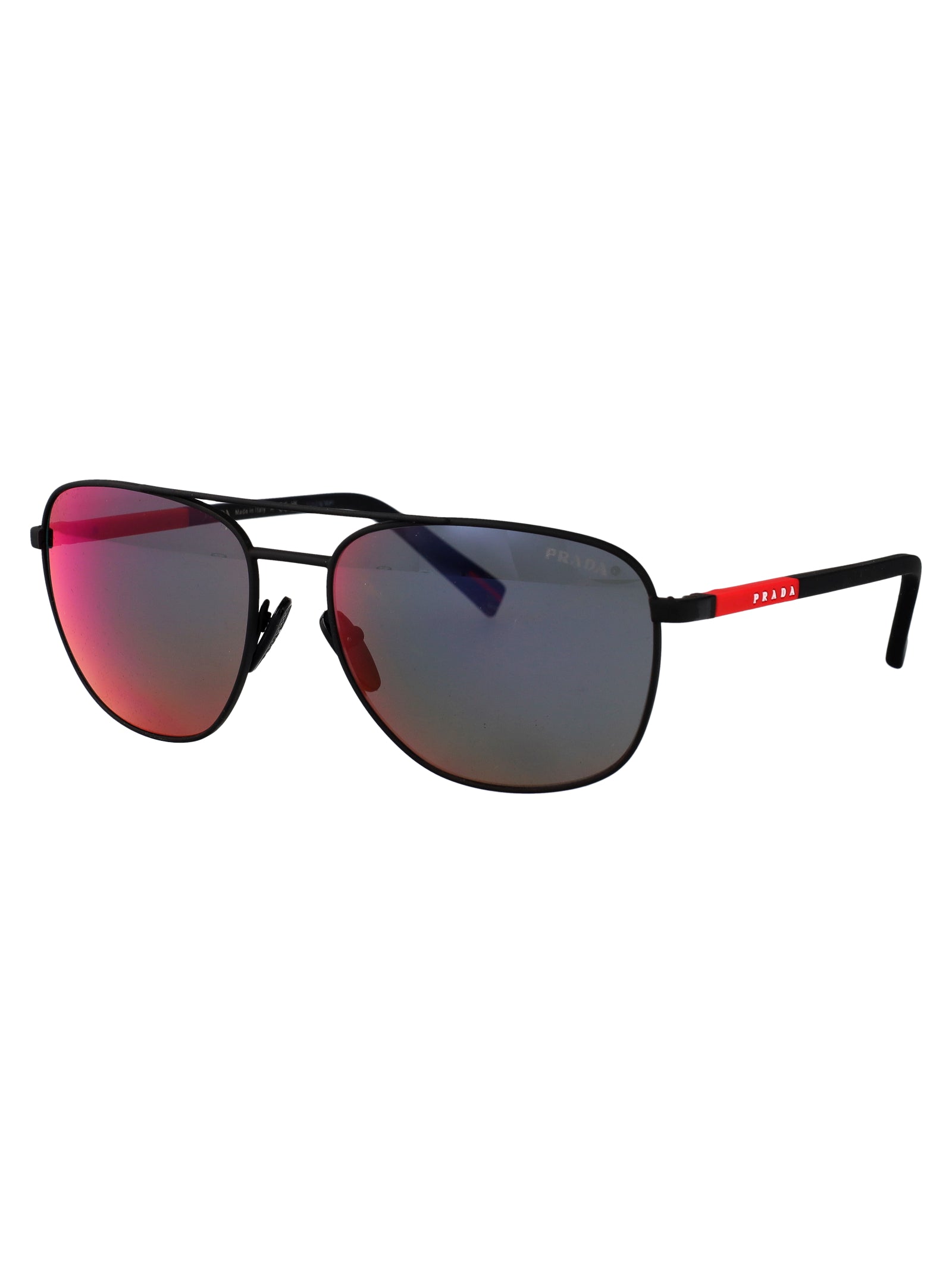 PRADA LINEA ROSSA Steel Sunglasses for Men - SS25 Collection