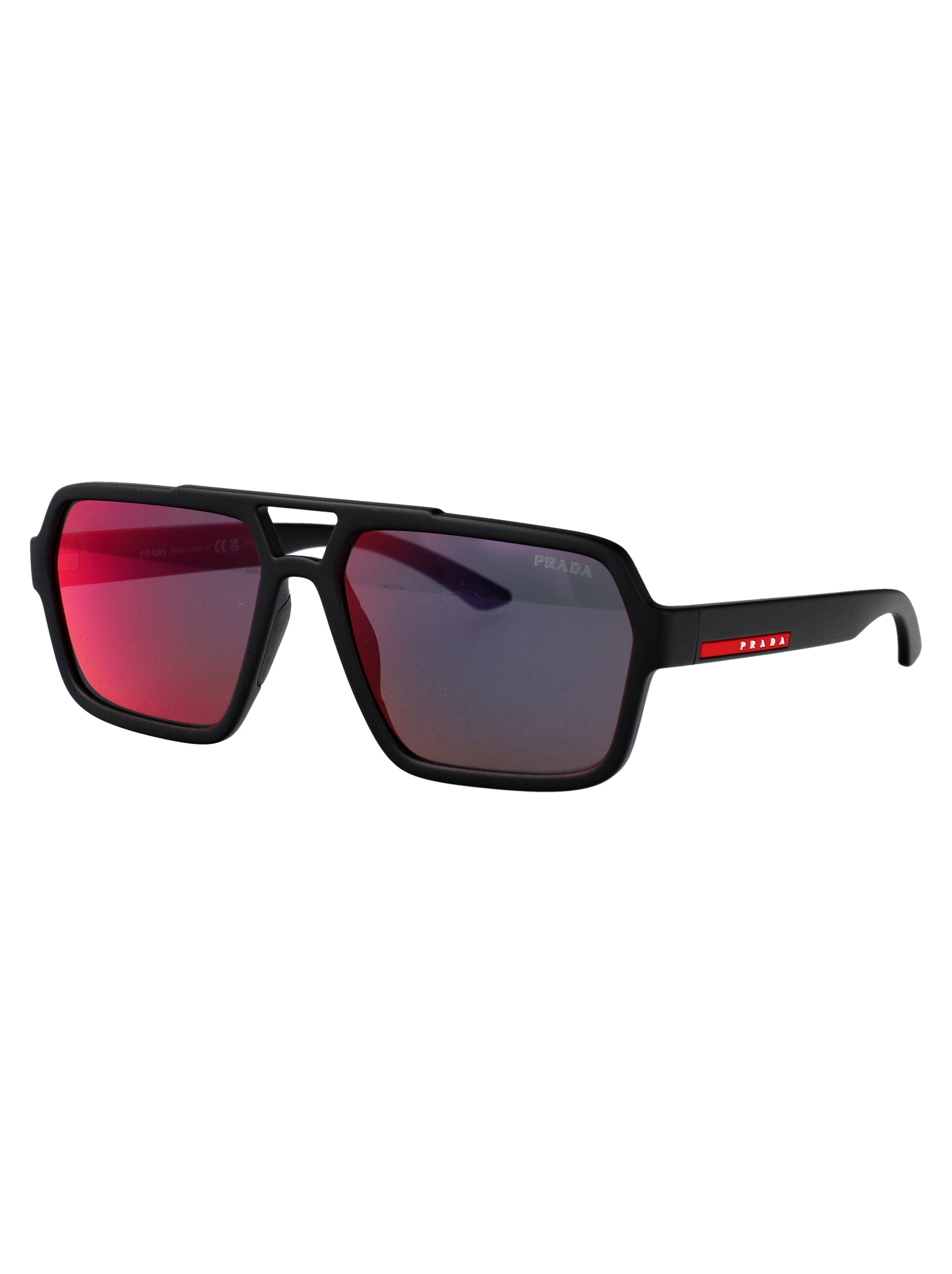 PRADA LINEA ROSSA Injectate Sunglasses for Men - SS25 Stylish Accessory