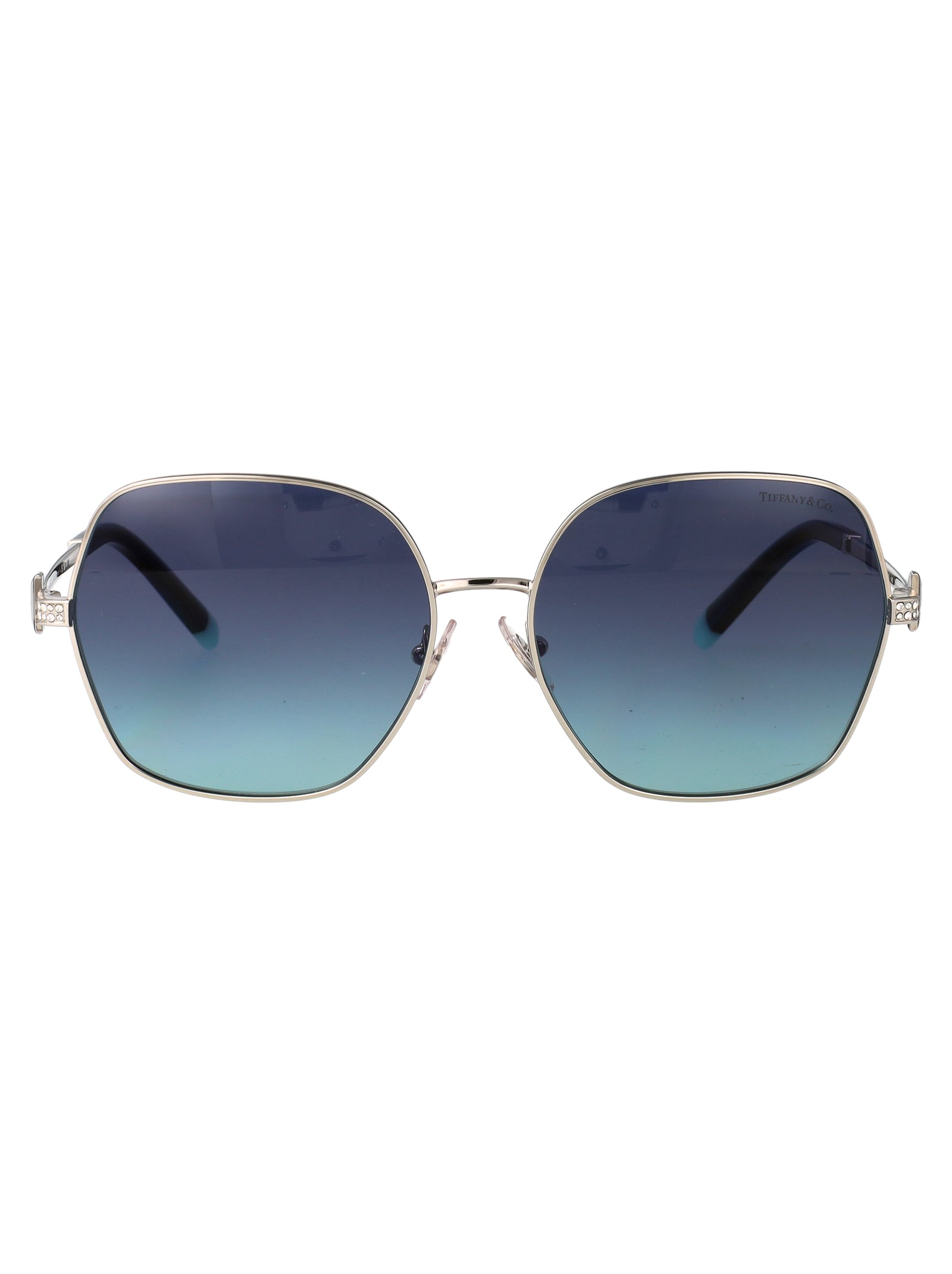 TIFFANY & CO Elegant Steel Sunglasses for Women