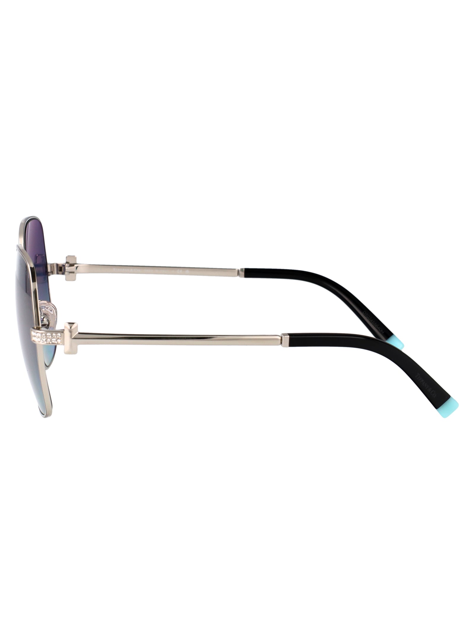 TIFFANY & CO Elegant Steel Sunglasses for Women