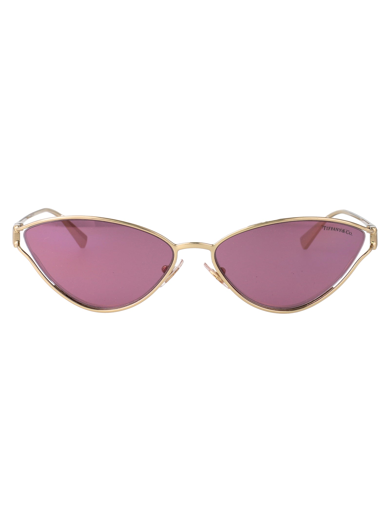 TIFFANY & CO Elegant Metal Sunglasses for Women