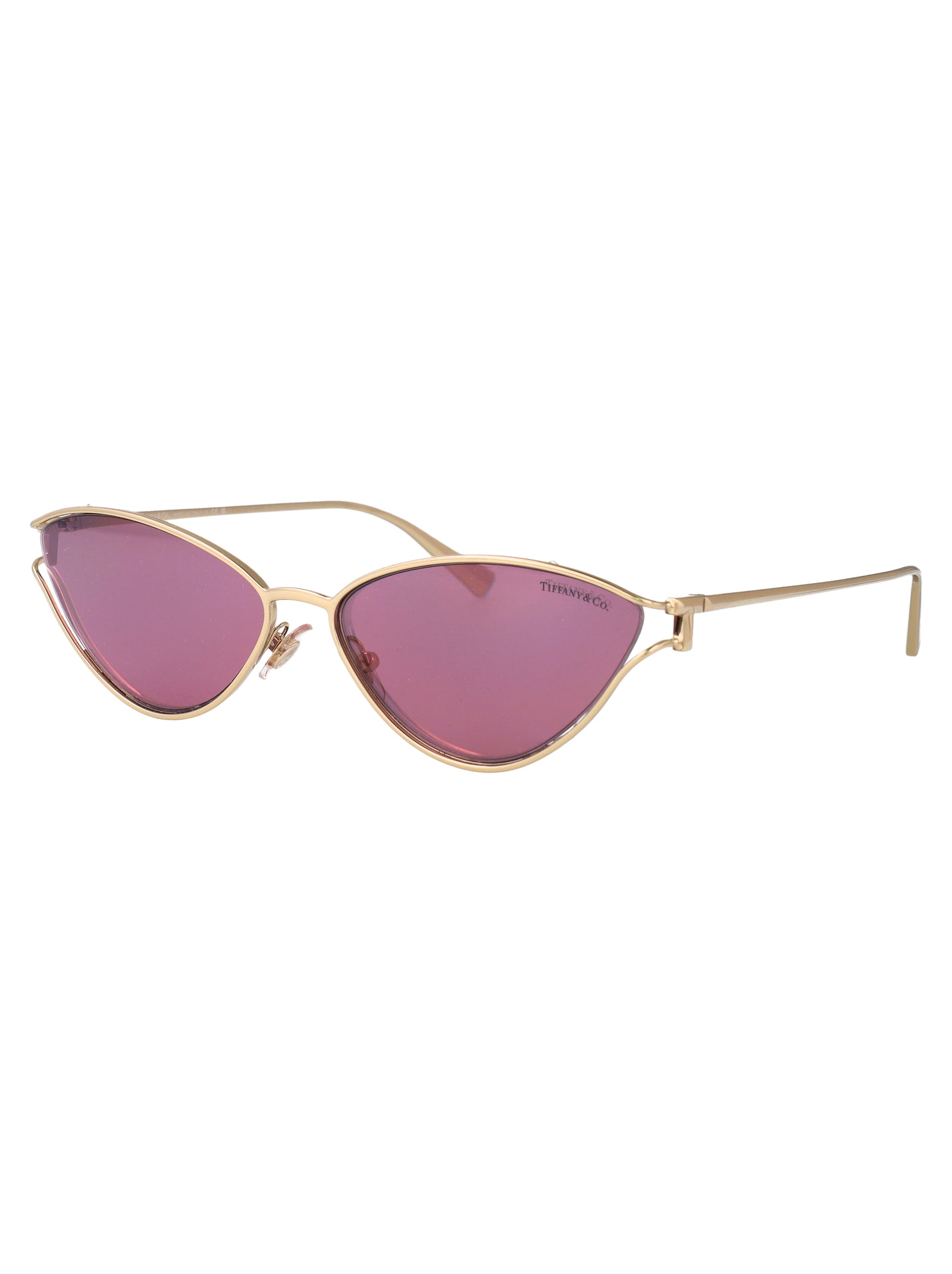 TIFFANY & CO Elegant Metal Sunglasses for Women