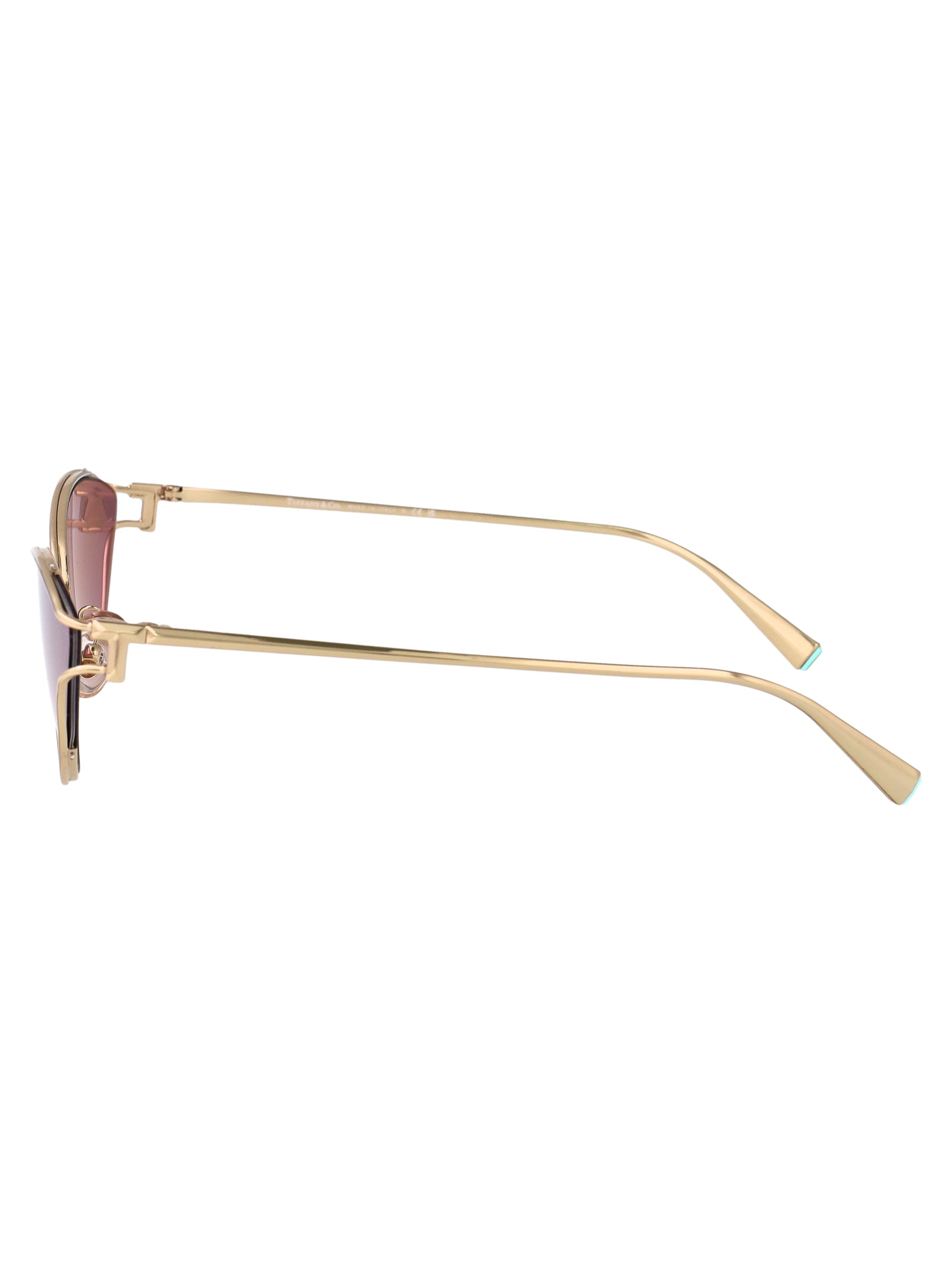 TIFFANY & CO Elegant Metal Sunglasses for Women
