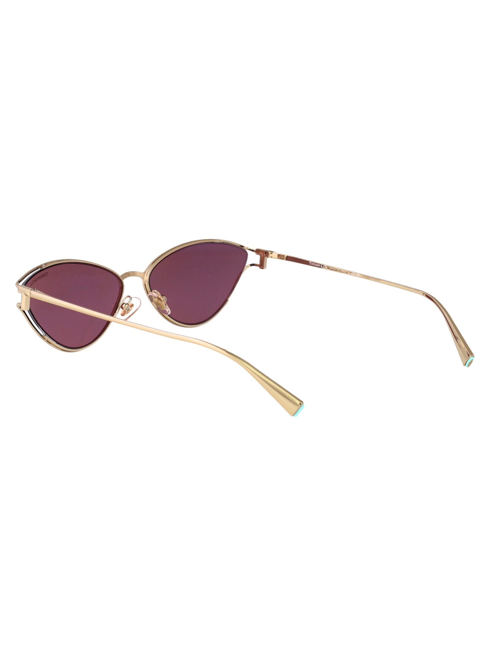 TIFFANY & CO Elegant Metal Sunglasses for Women