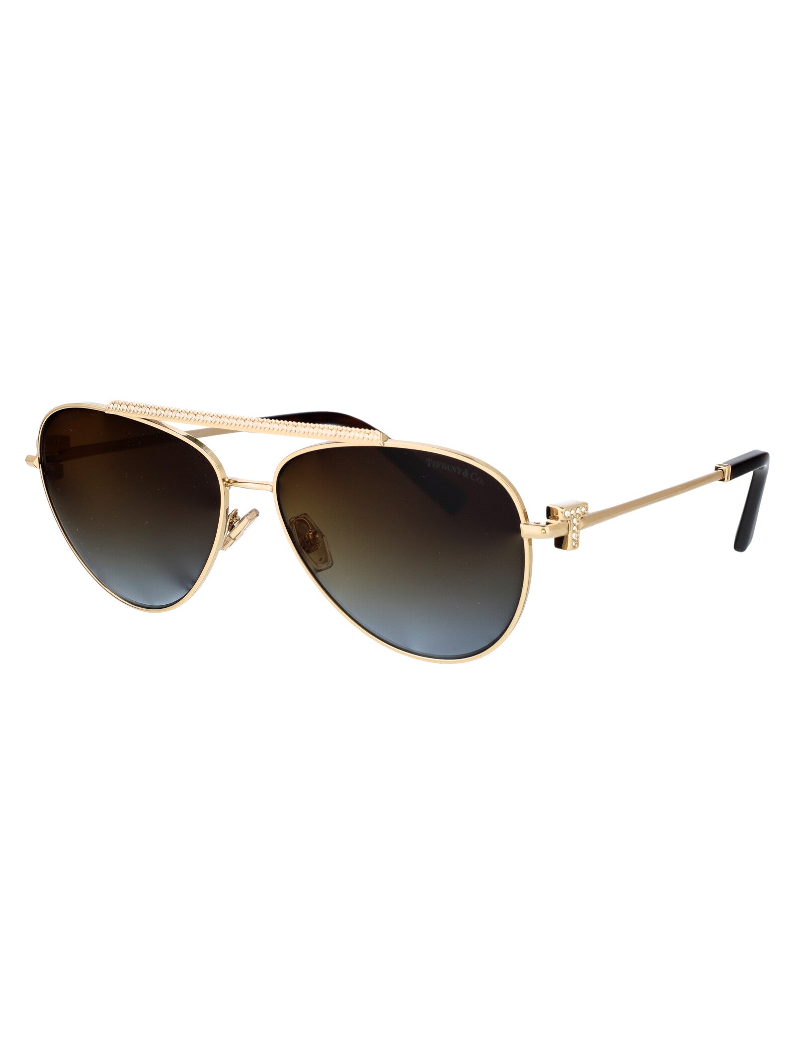 TIFFANY & CO Elegant Steel Sunglasses for Women