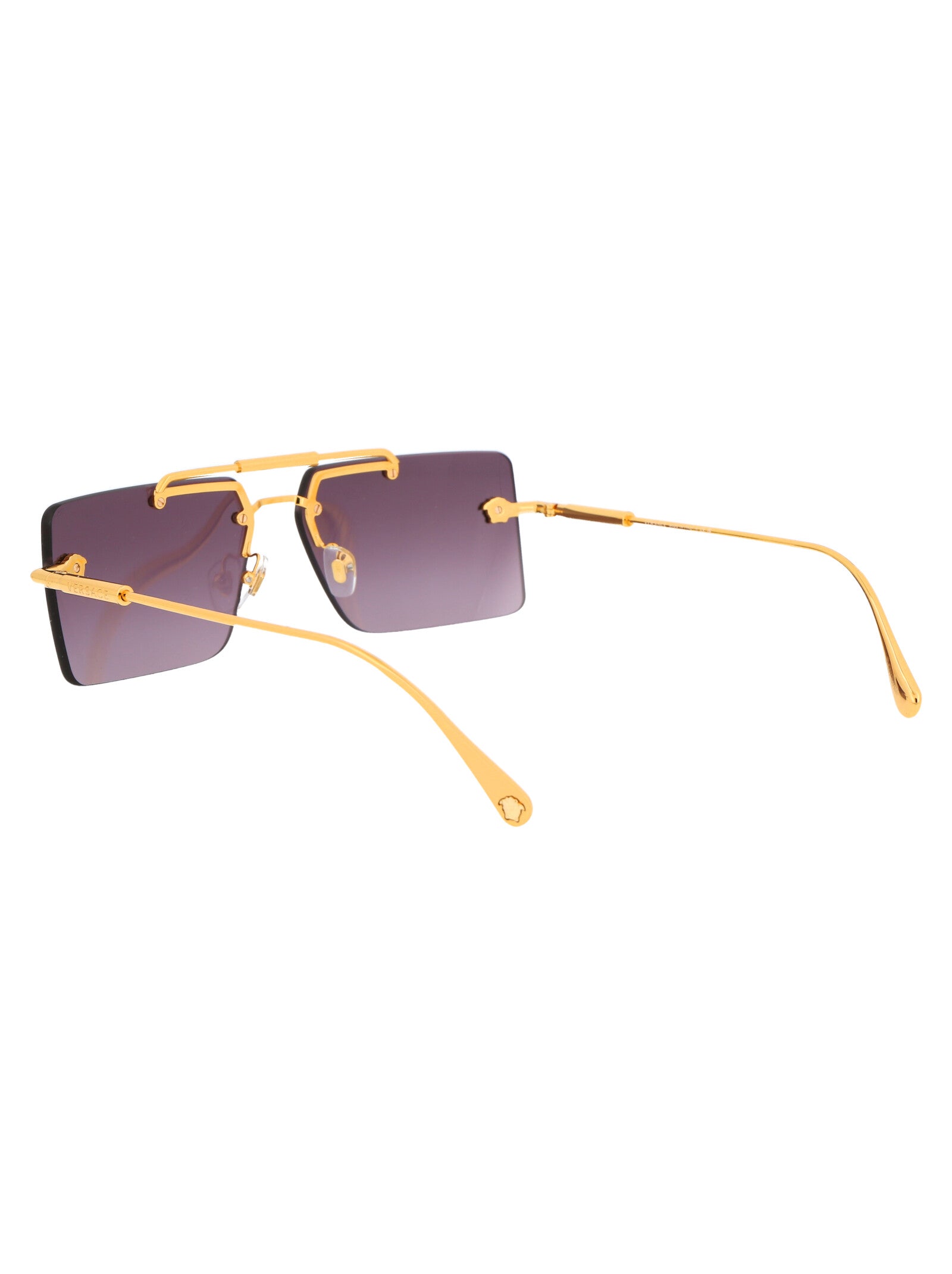 VERSACE Chic Metal Sunglasses for Women