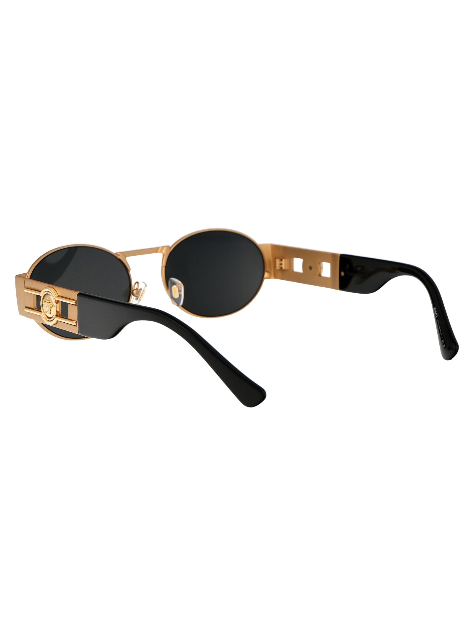 VERSACE Matte Gold Steel Sunglasses