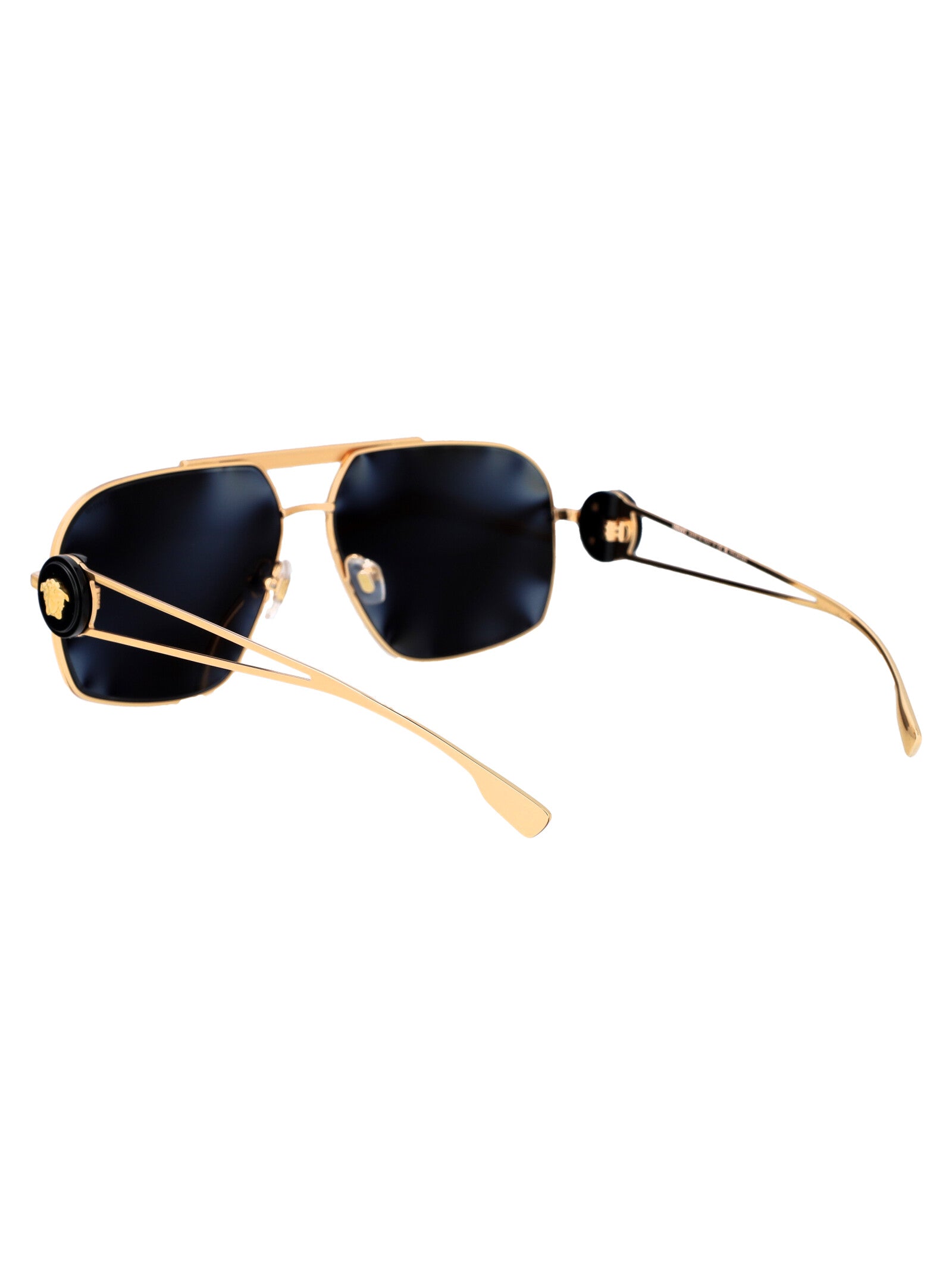 VERSACE Steel Frame Sunglasses for Men - SS25 Collection
