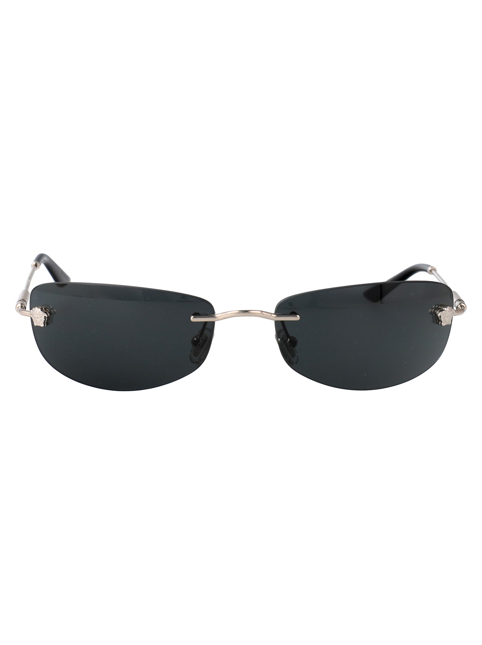 VERSACE Stylish Metal Sunglasses for Men