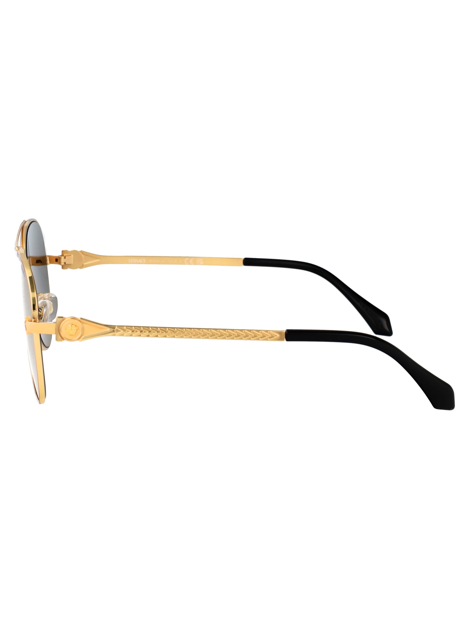 VERSACE Stylish Metal Sunglasses for Men - SS25 Edition