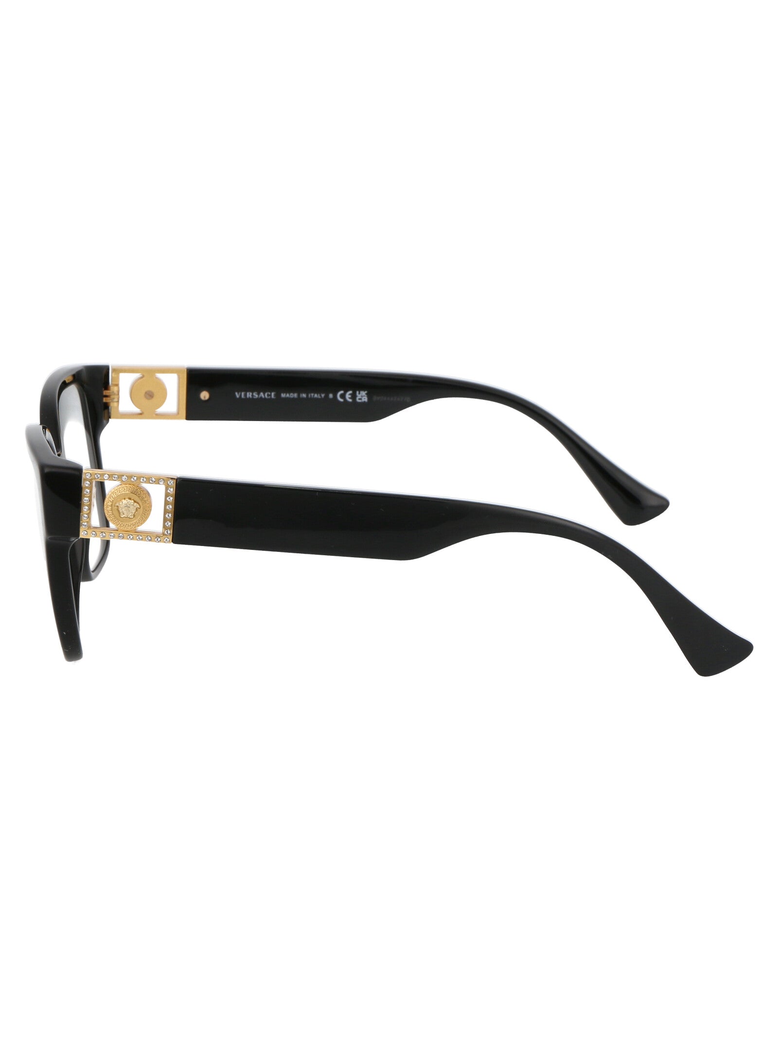 VERSACE Chic Acetate Optical Glasses for Women