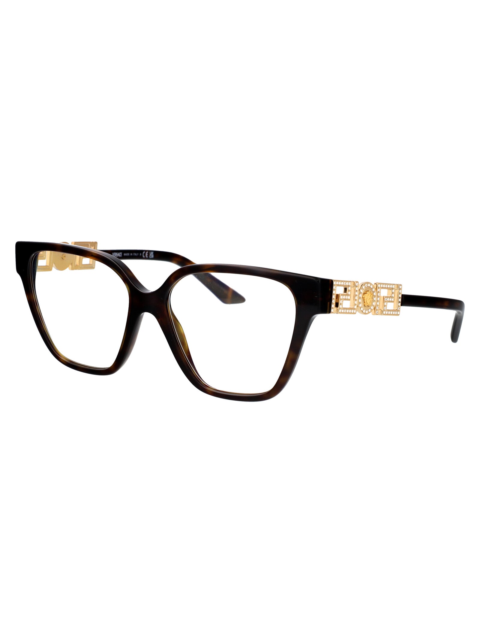 VERSACE Elegant Acetate Optical Glasses for Women