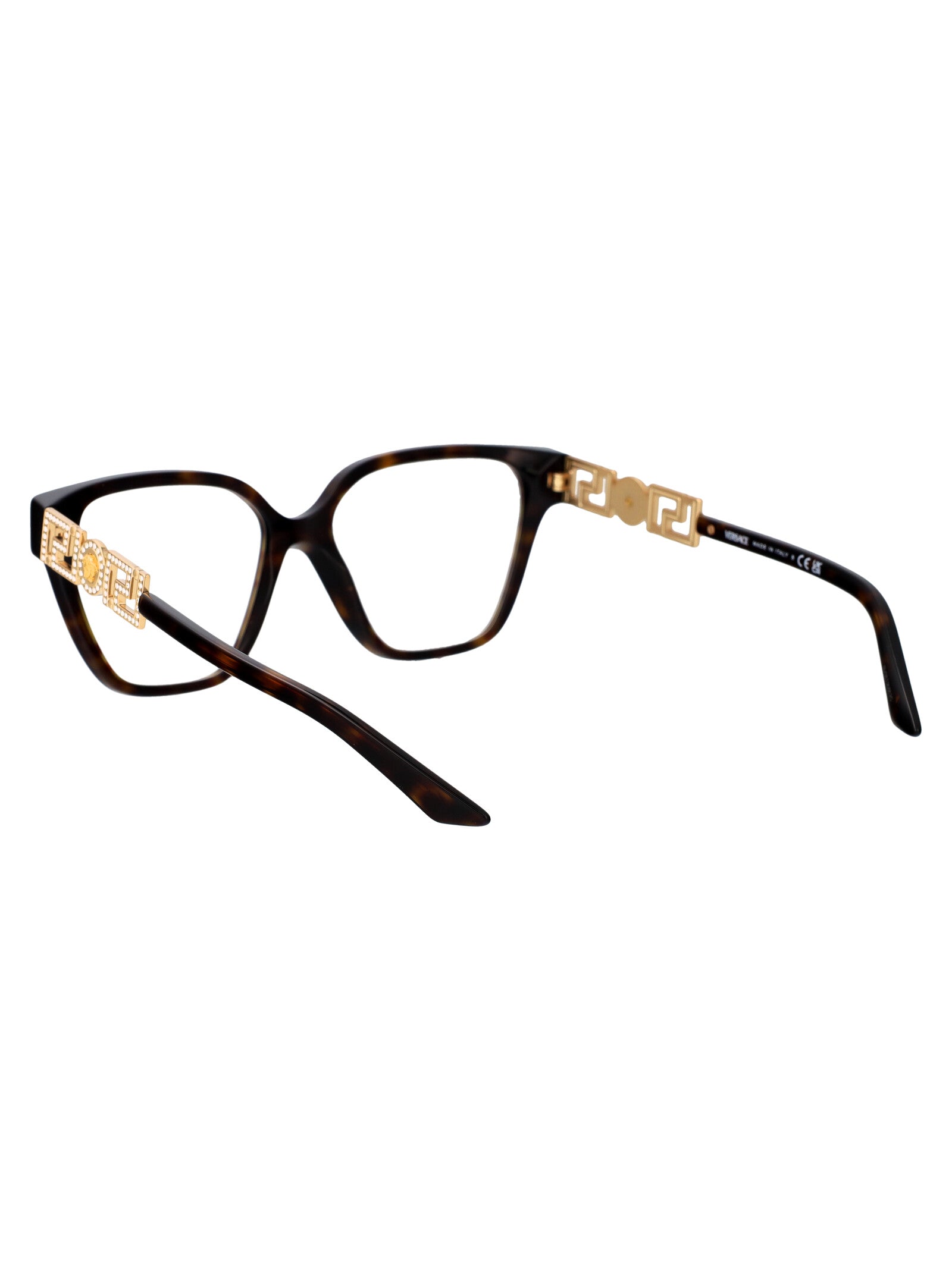 VERSACE Elegant Acetate Optical Glasses for Women