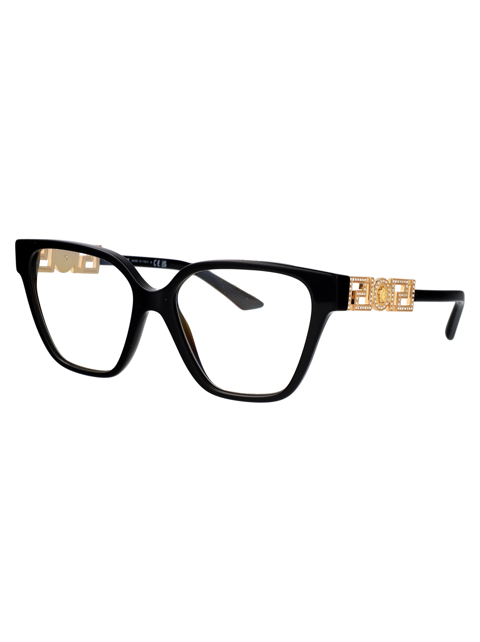 VERSACE Chic Acetate Optical Glasses for Women