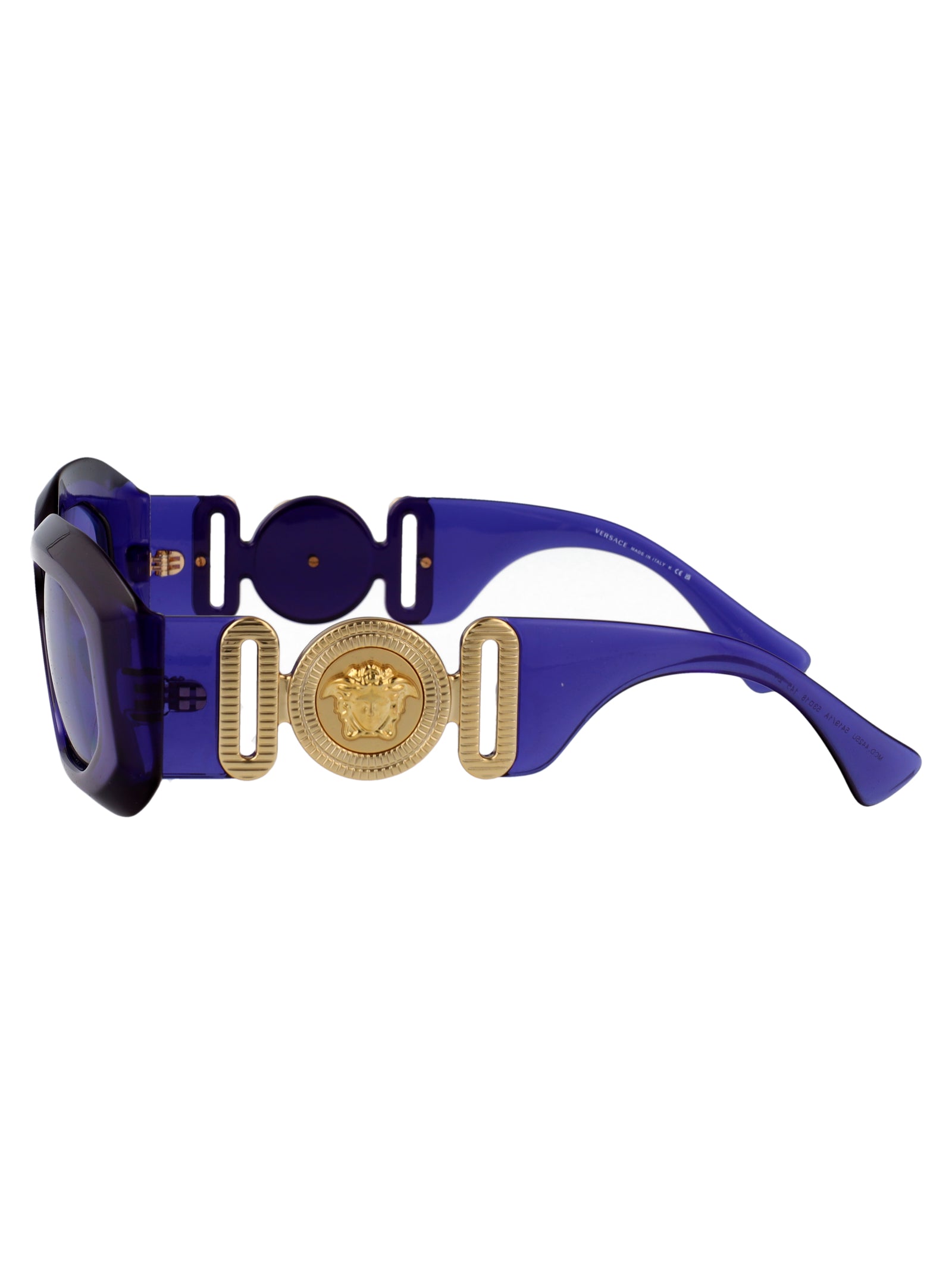 VERSACE Transparent Nylon Sunglasses for Men