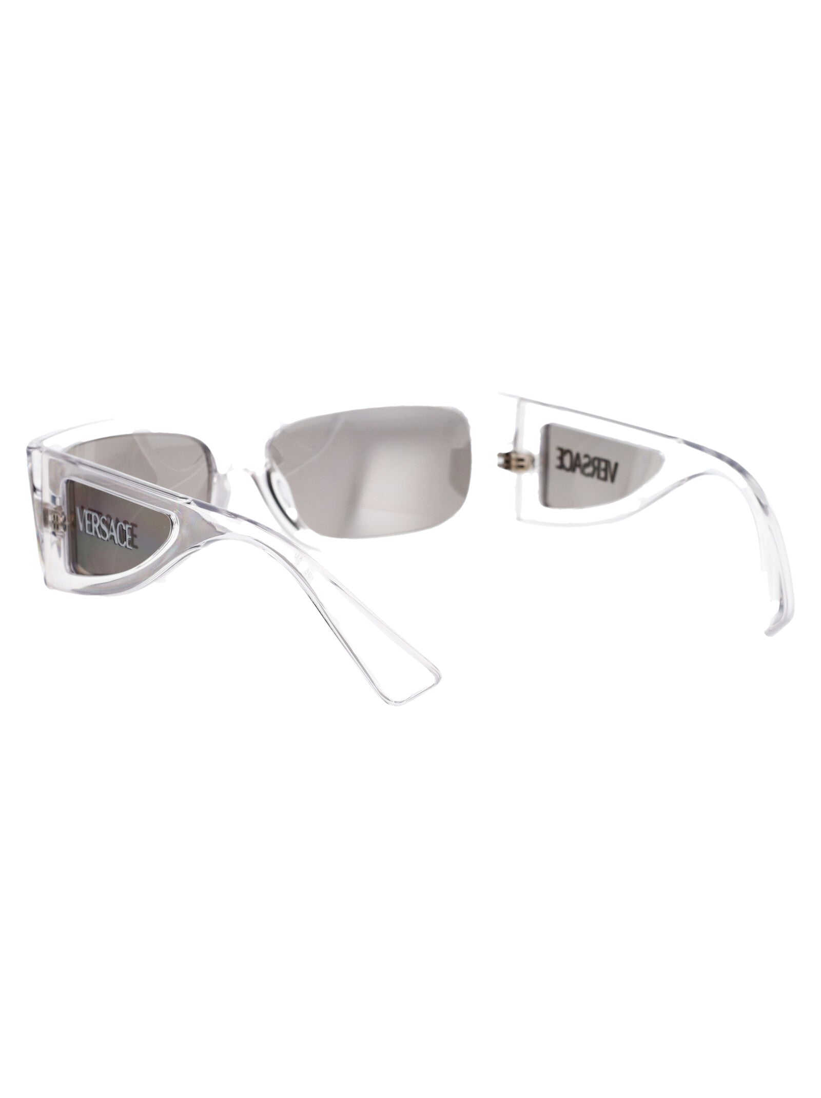 VERSACE Crystal Injectate Mini Sunglasses for Women